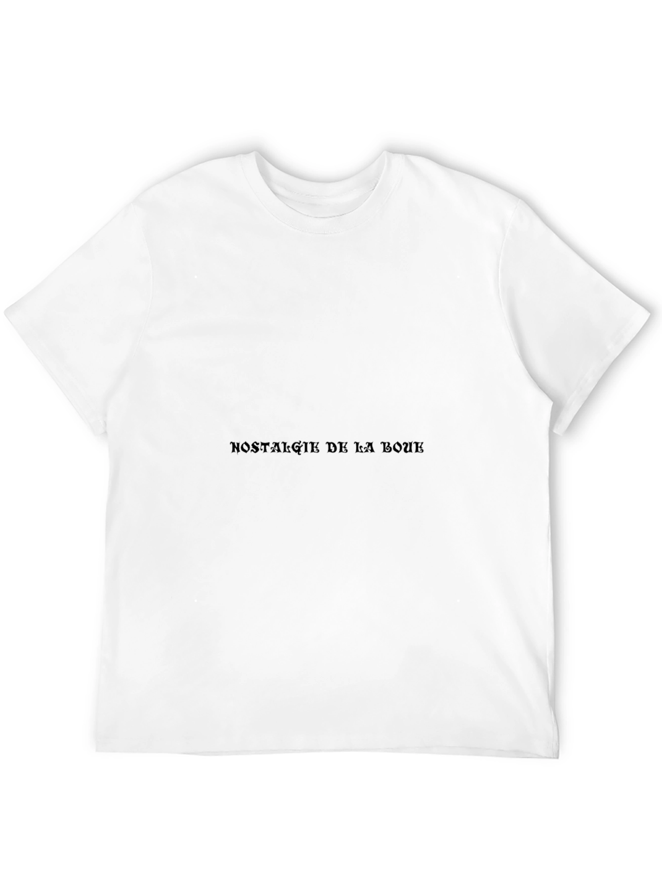 Nostalgik De La Boue Black T-Shirt