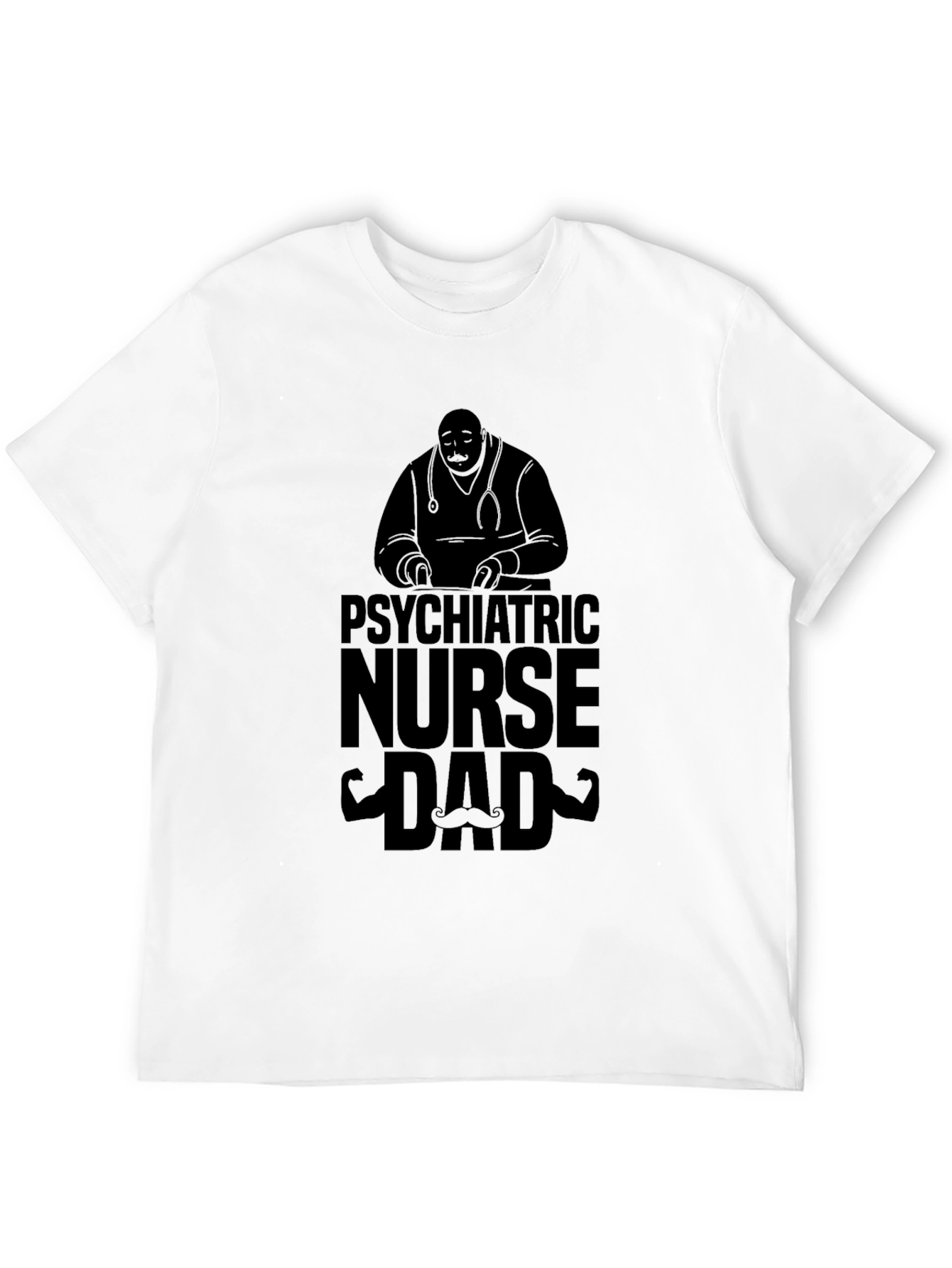 Psychiatric Nurse Dad Graphic Tee