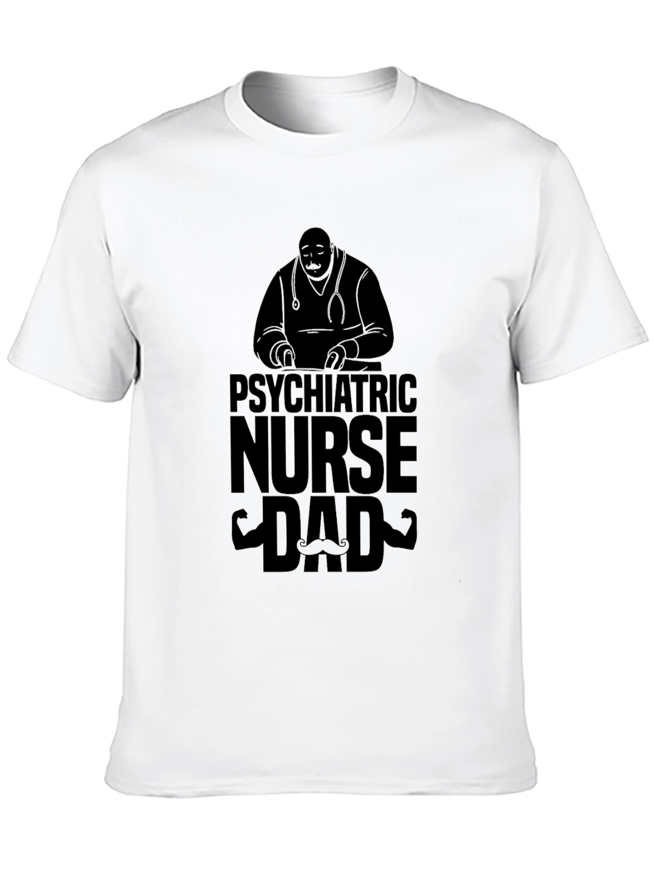 Psychiatric Nurse Dad Graphic Tee
