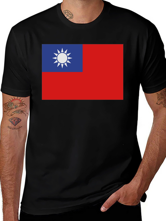 Taiwan Flag T-Shirt - Bold Graphic Tee
