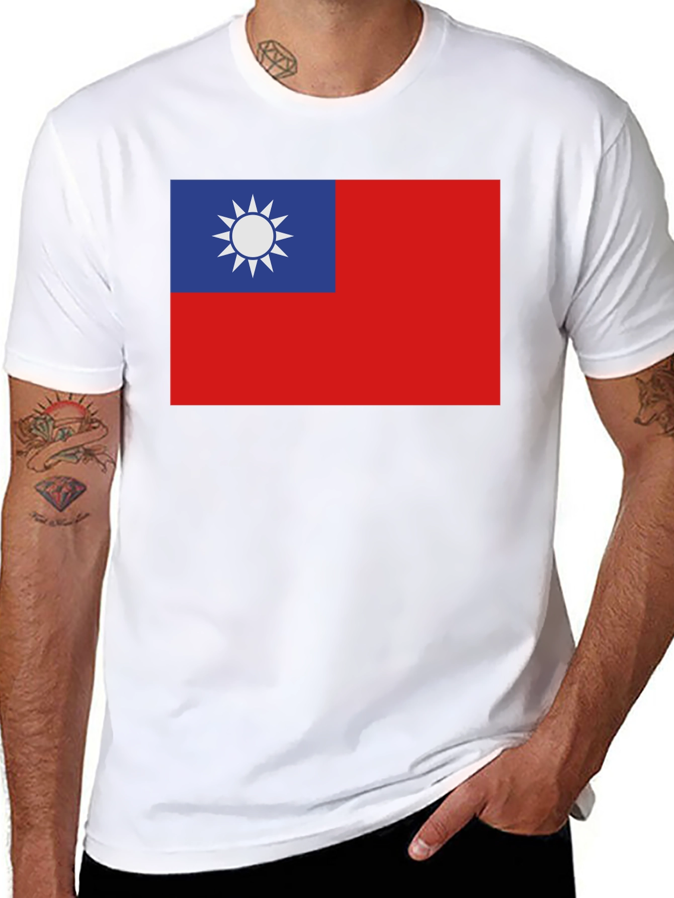 Taiwan Flag T-Shirt - Bold Graphic Tee