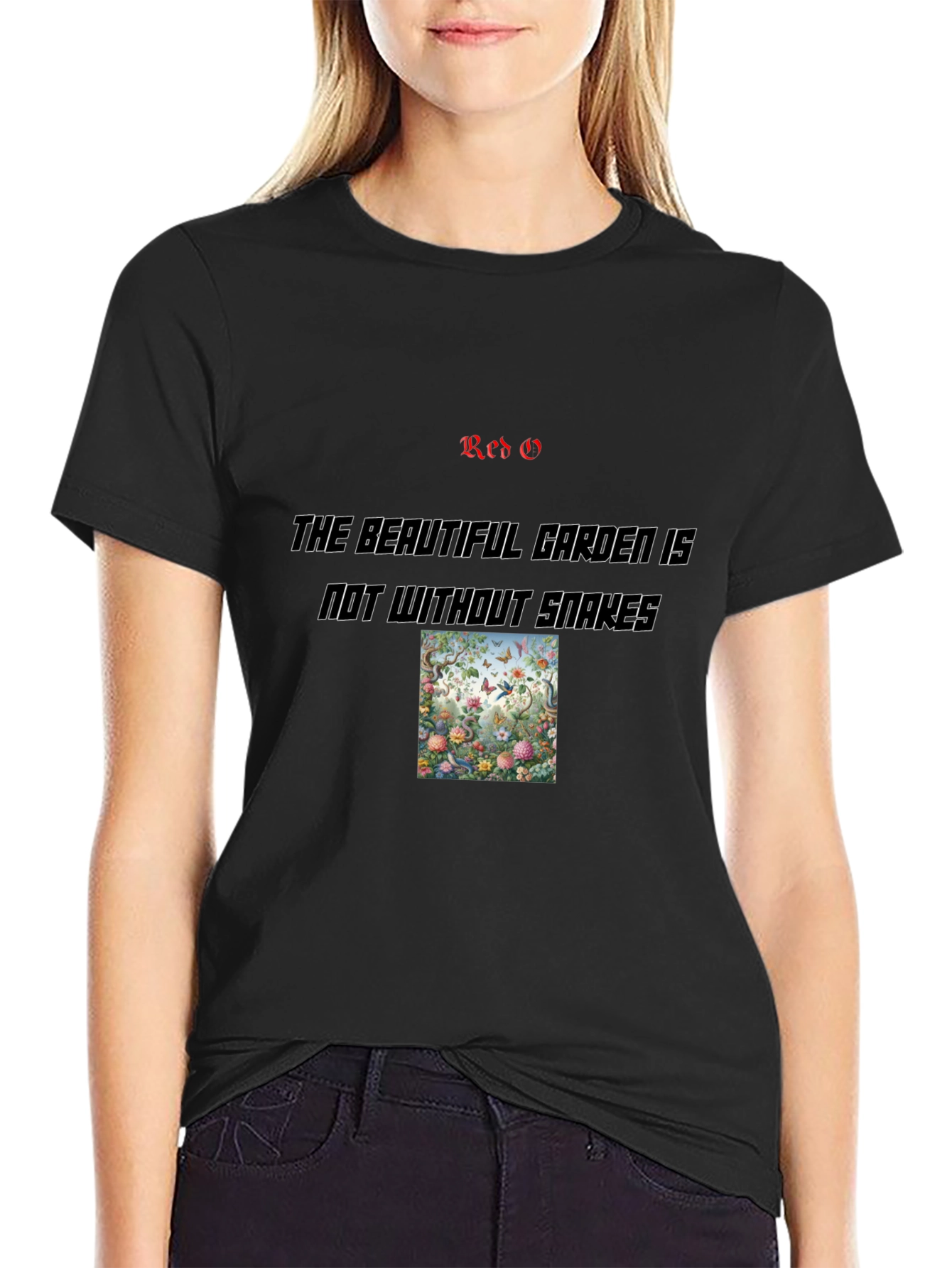 Red G Garden Snake T-Shirt