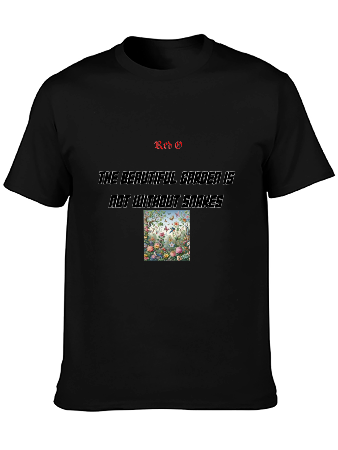 Red G Garden Snake T-Shirt