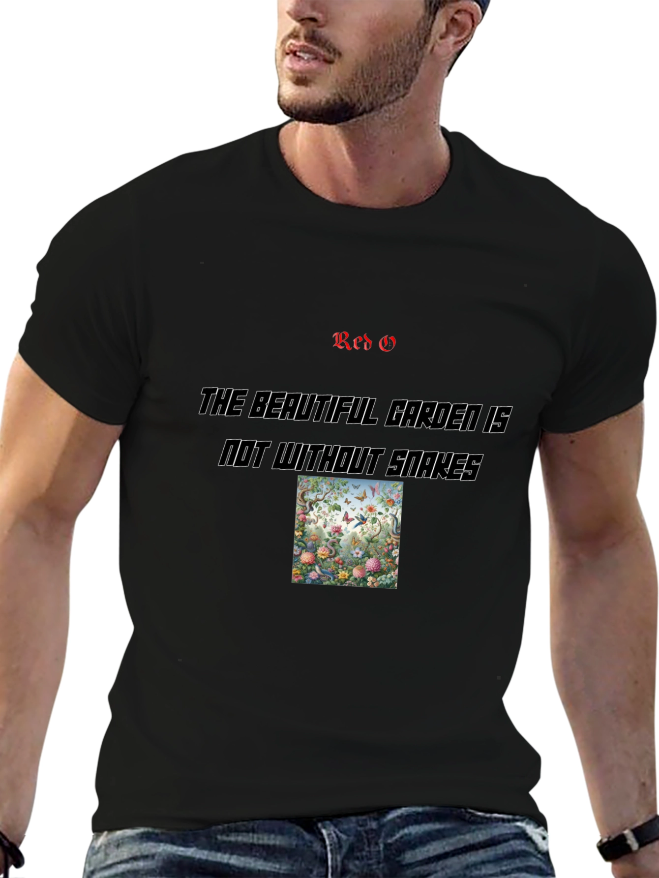 Red G Garden Snake T-Shirt