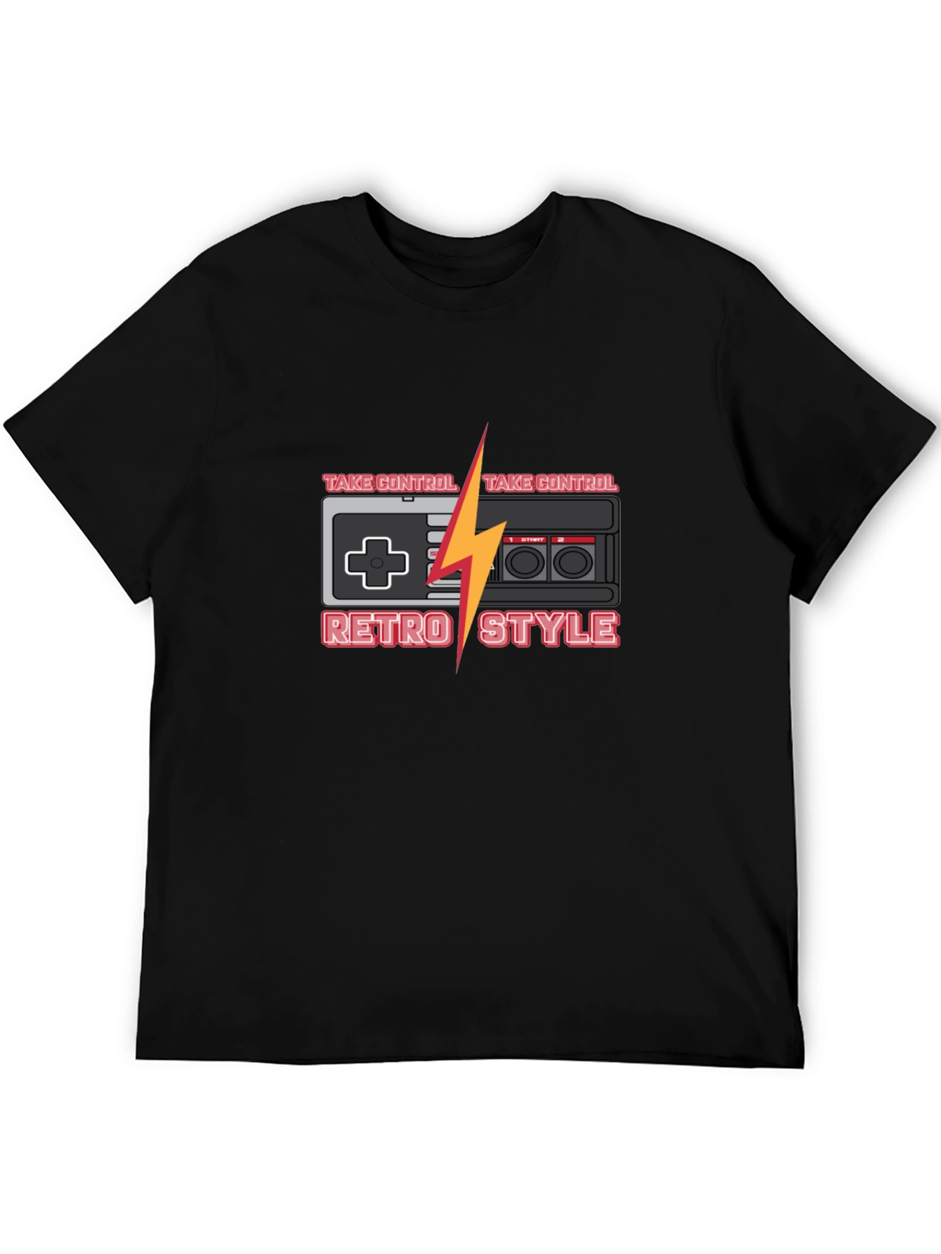 Retro Style Controller T-Shirt - Take Control
