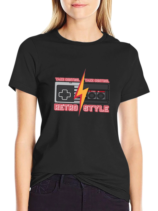 Retro Style Controller T-Shirt - Take Control