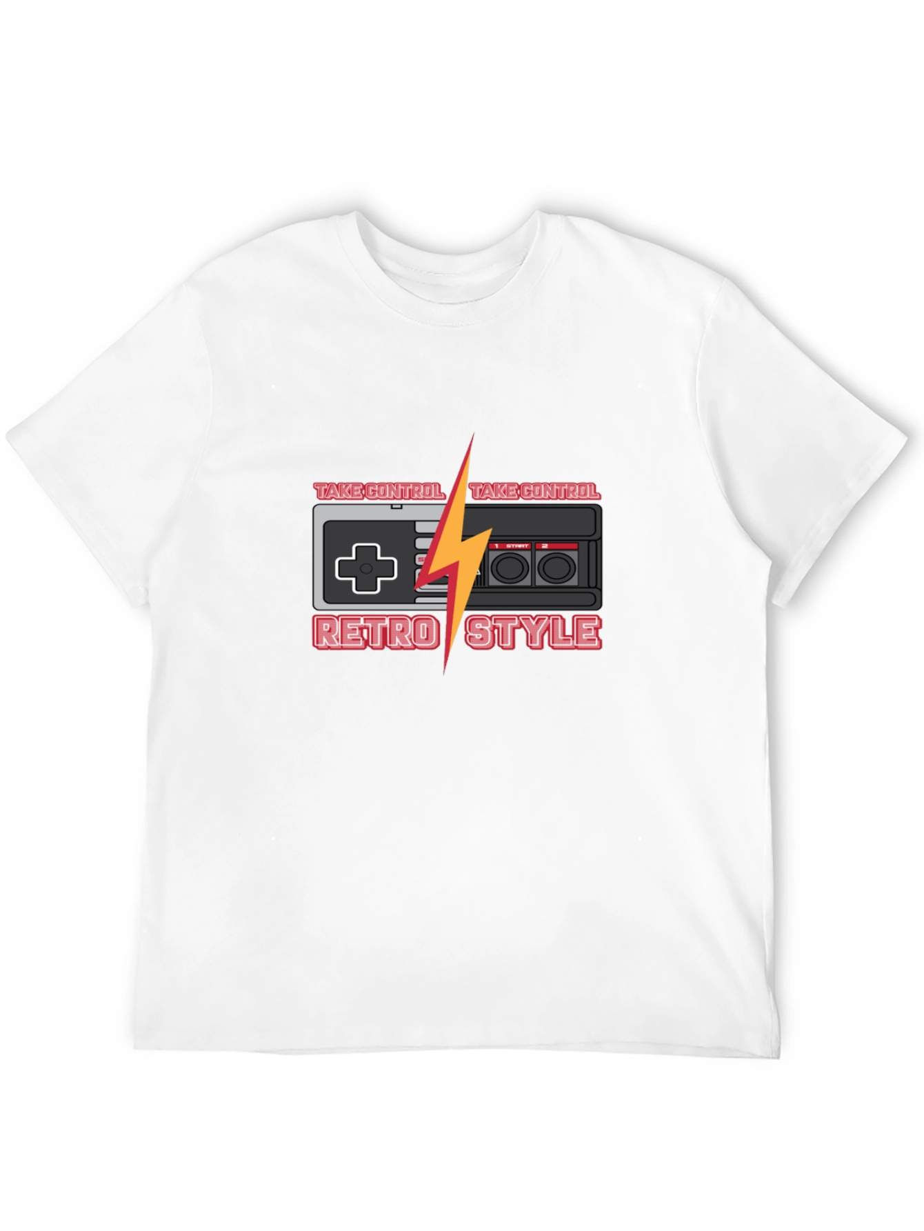 Retro Style Controller T-Shirt - Take Control