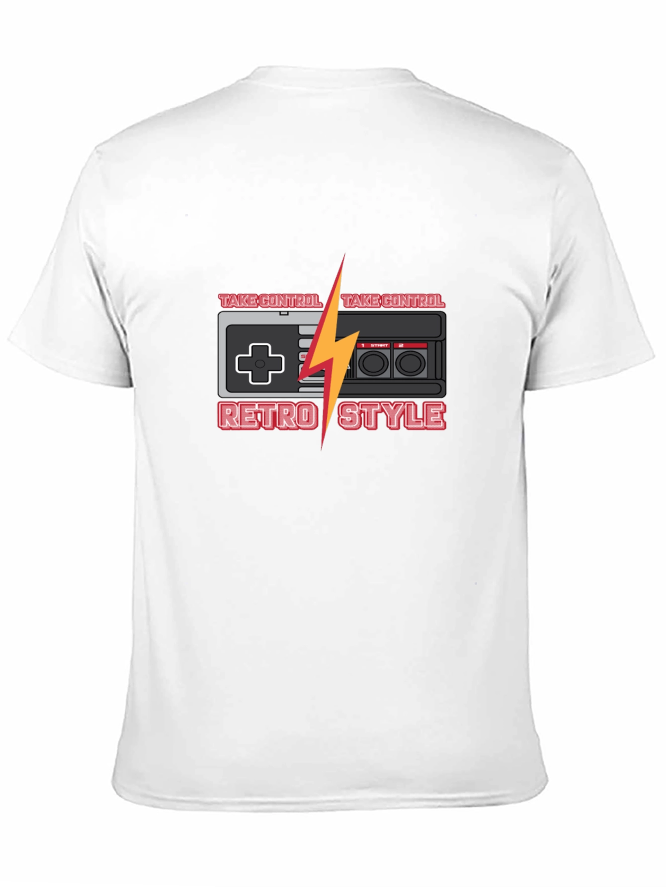 Retro Style Controller T-Shirt - Take Control