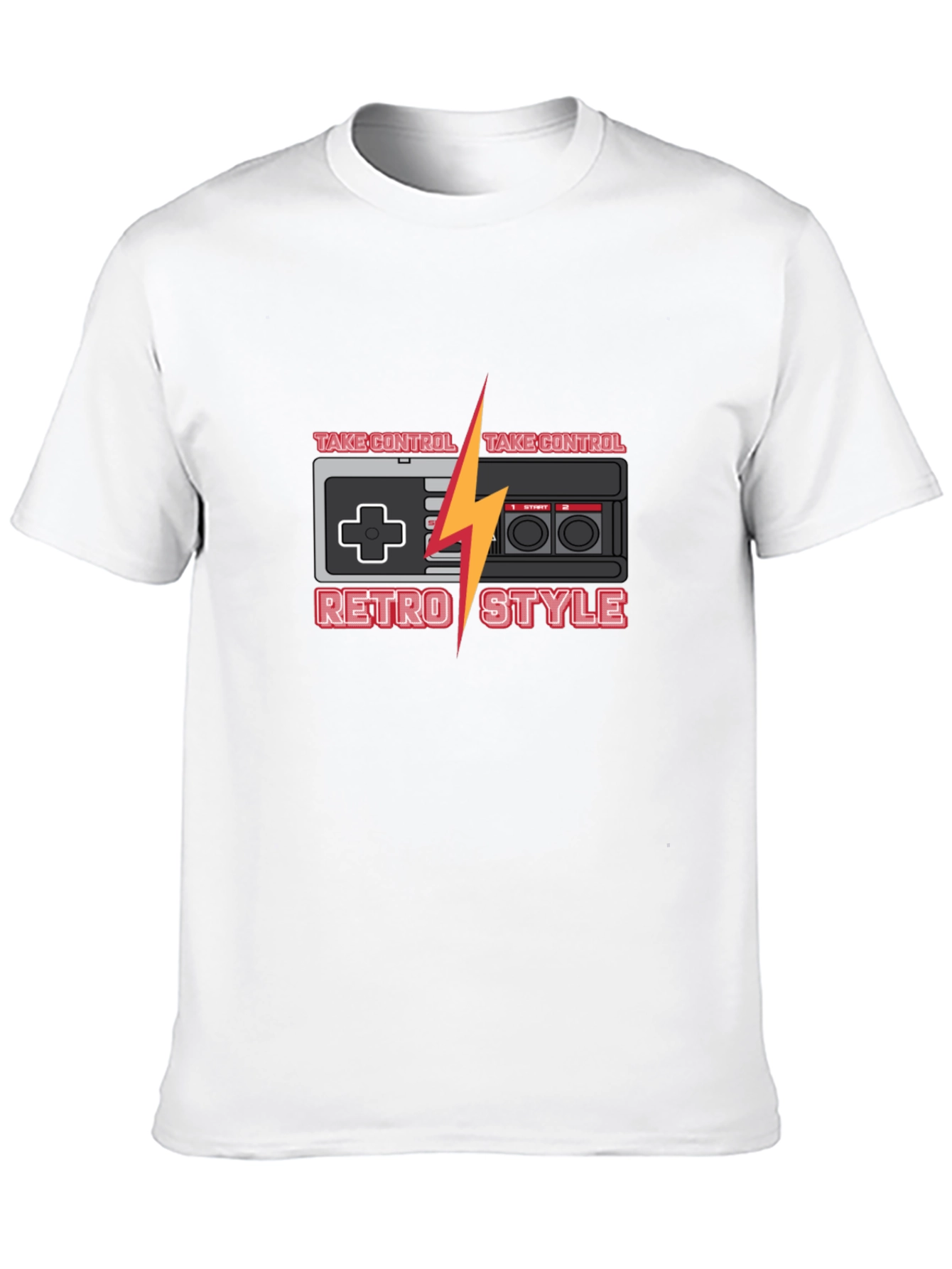 Retro Style Controller T-Shirt - Take Control