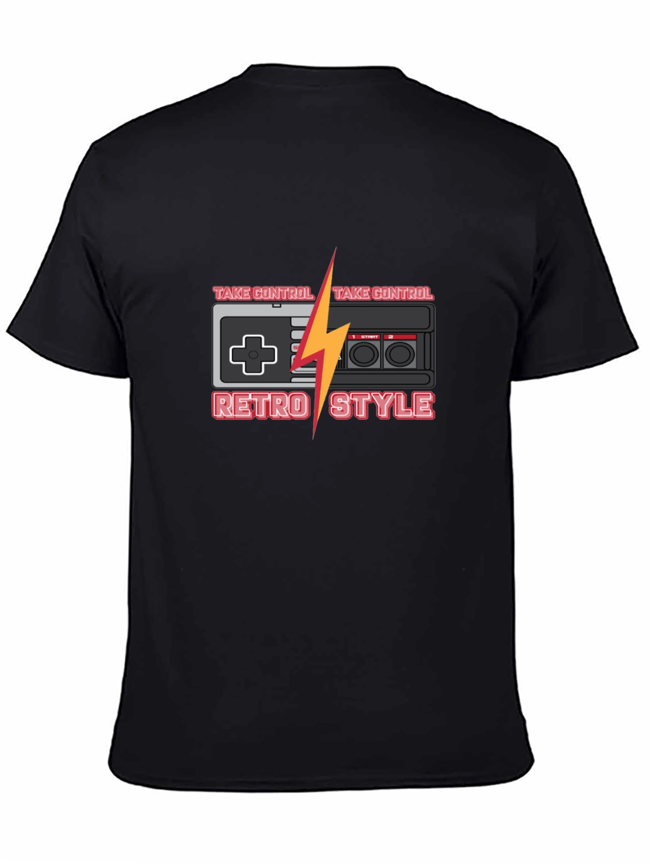 Retro Style Controller T-Shirt - Take Control