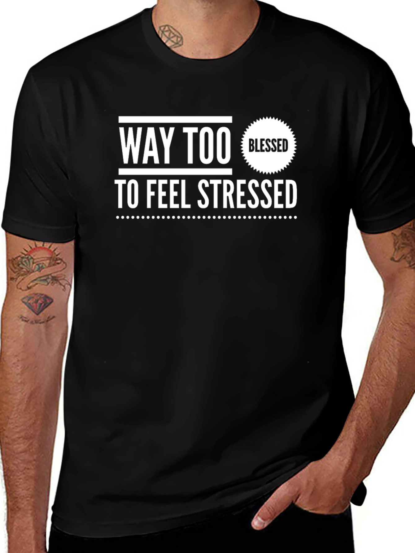 Way Too Blessed T-Shirt - Relaxed Fit