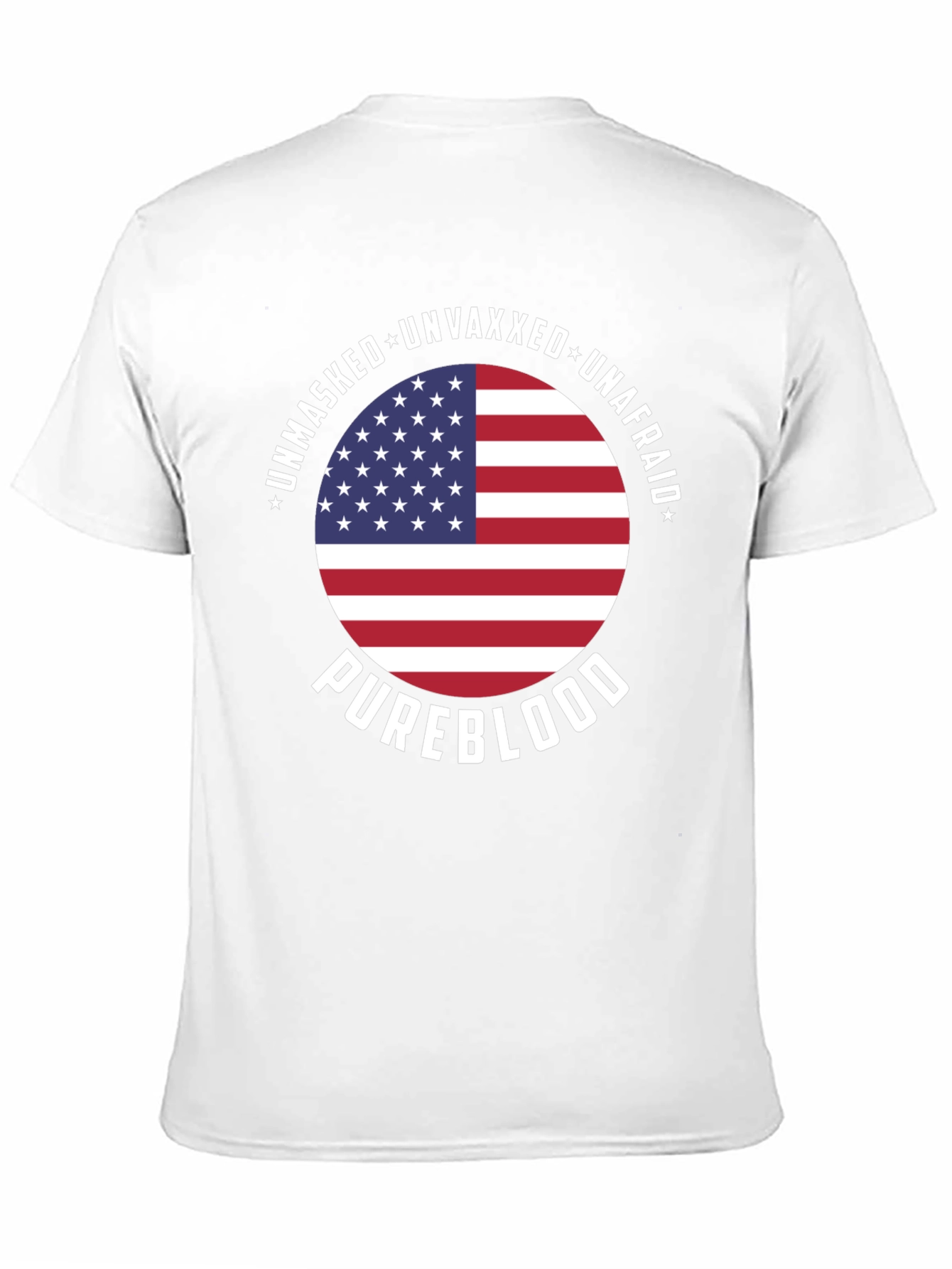Unmasked Unvaxxed Unafraid Pureblood T-Shirt
