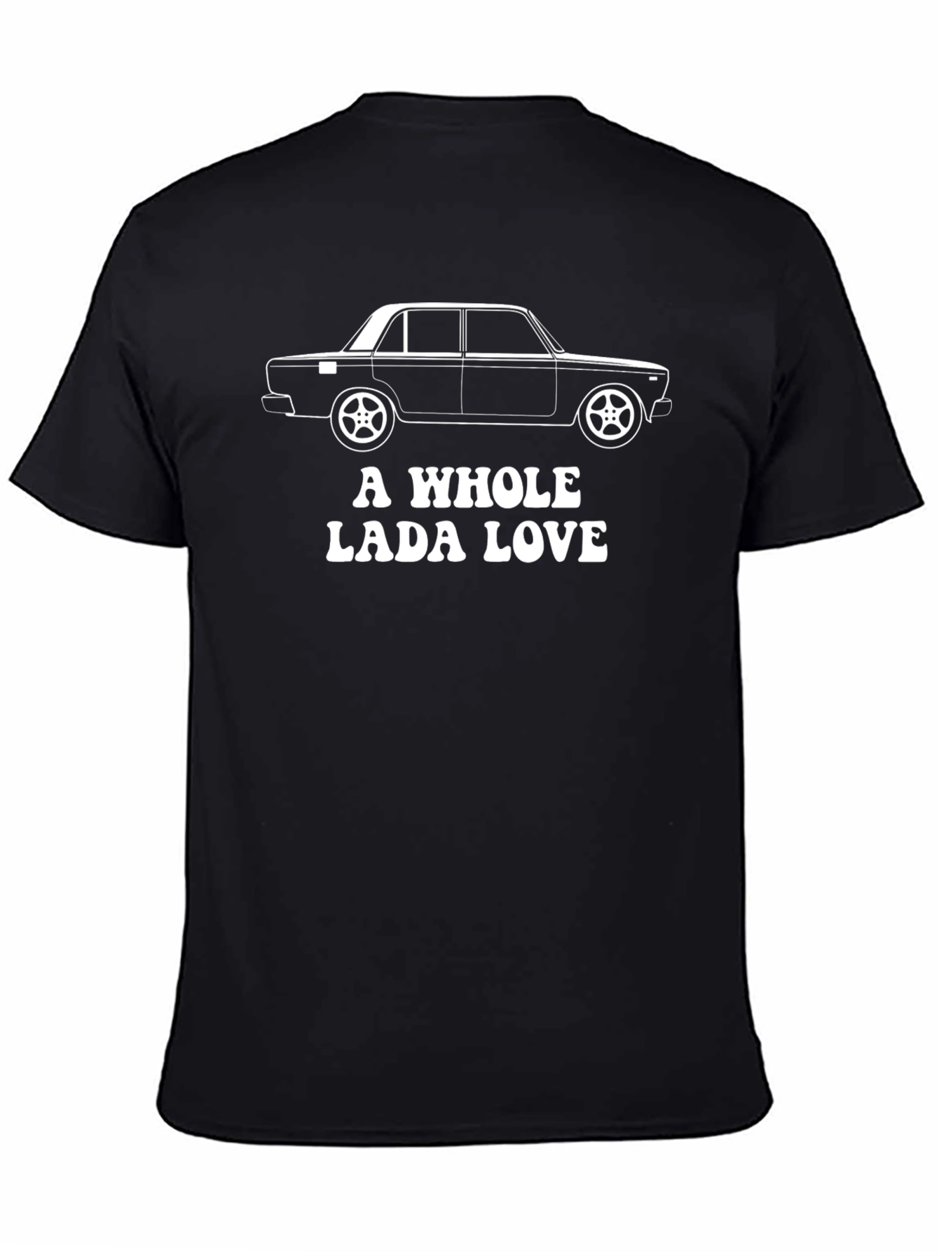 A Whole Lada Love Mens Black Graphic T-Shirt