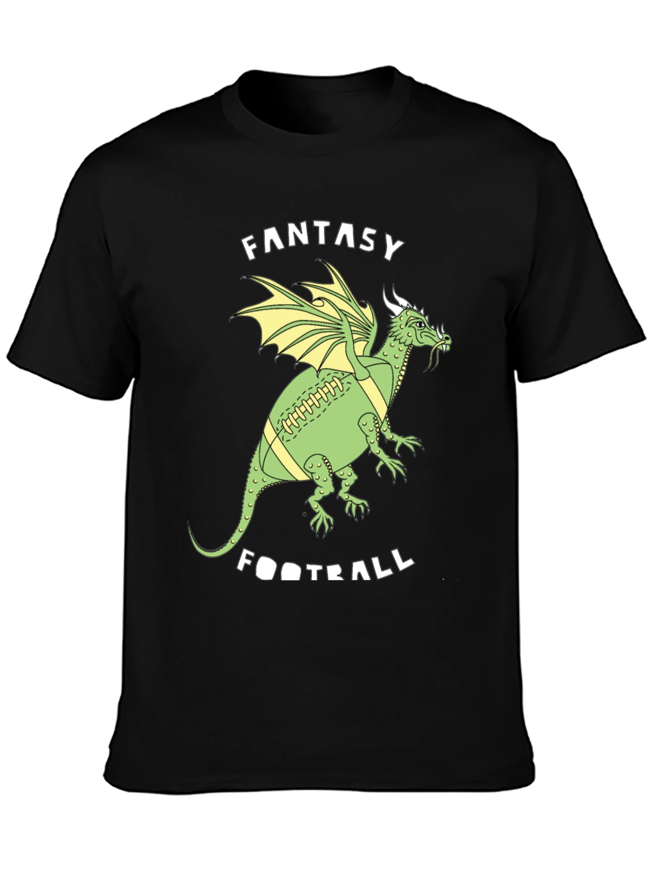 Fantasy Football Dragon T-Shirt - Green
