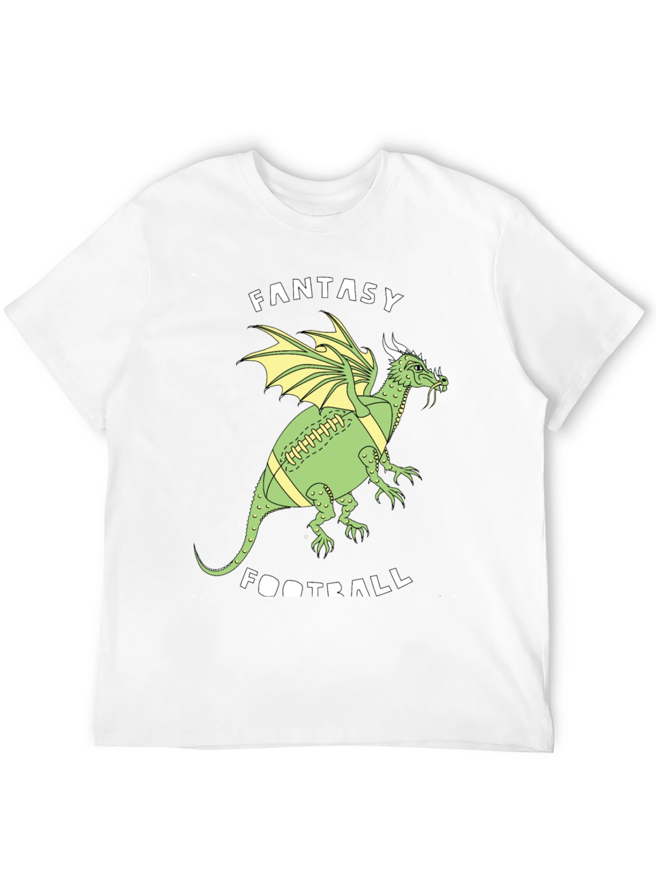 Fantasy Football Dragon T-Shirt - Green
