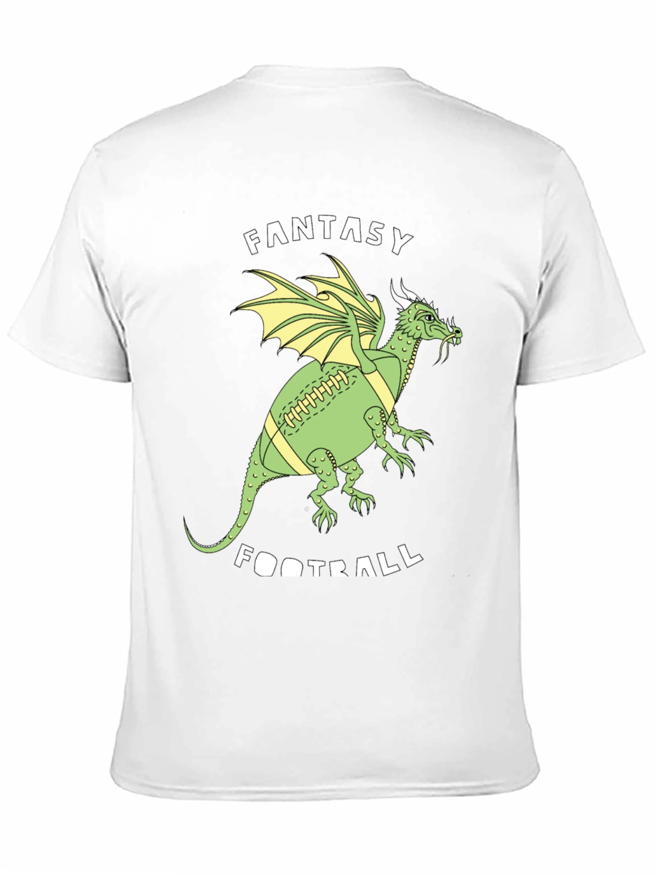 Fantasy Football Dragon T-Shirt - Green