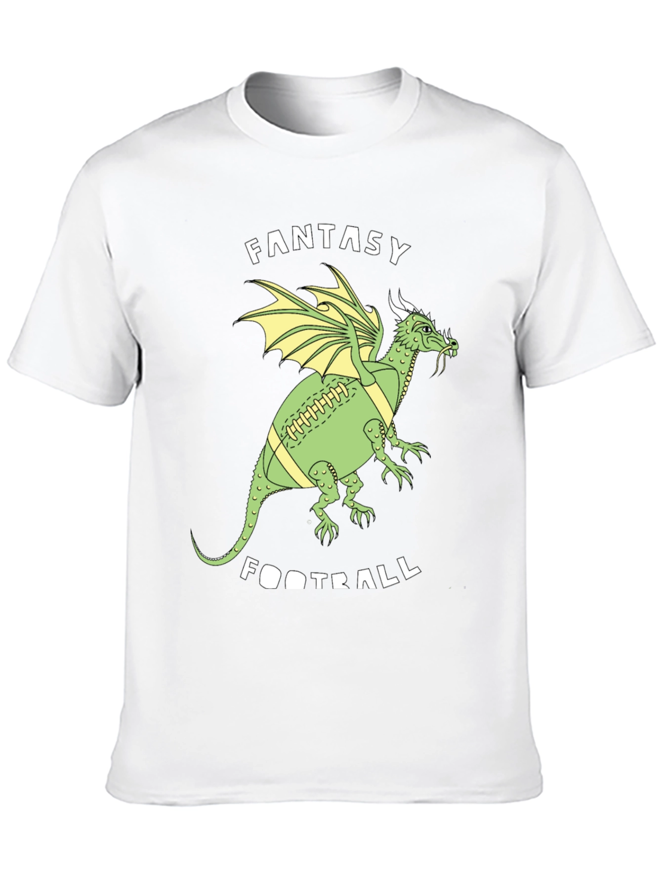 Fantasy Football Dragon T-Shirt - Green