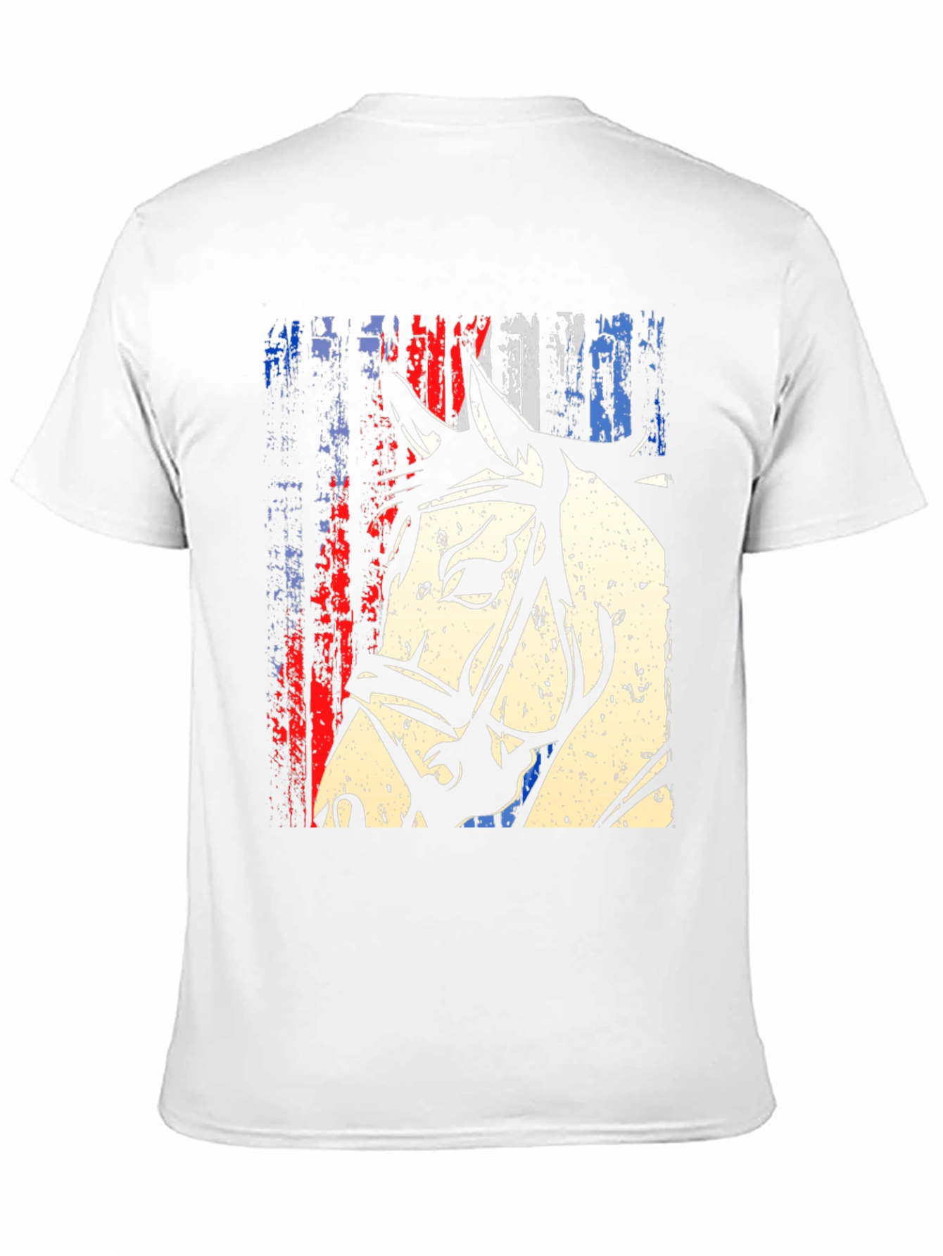 American Flag Horse Graphic T-Shirt