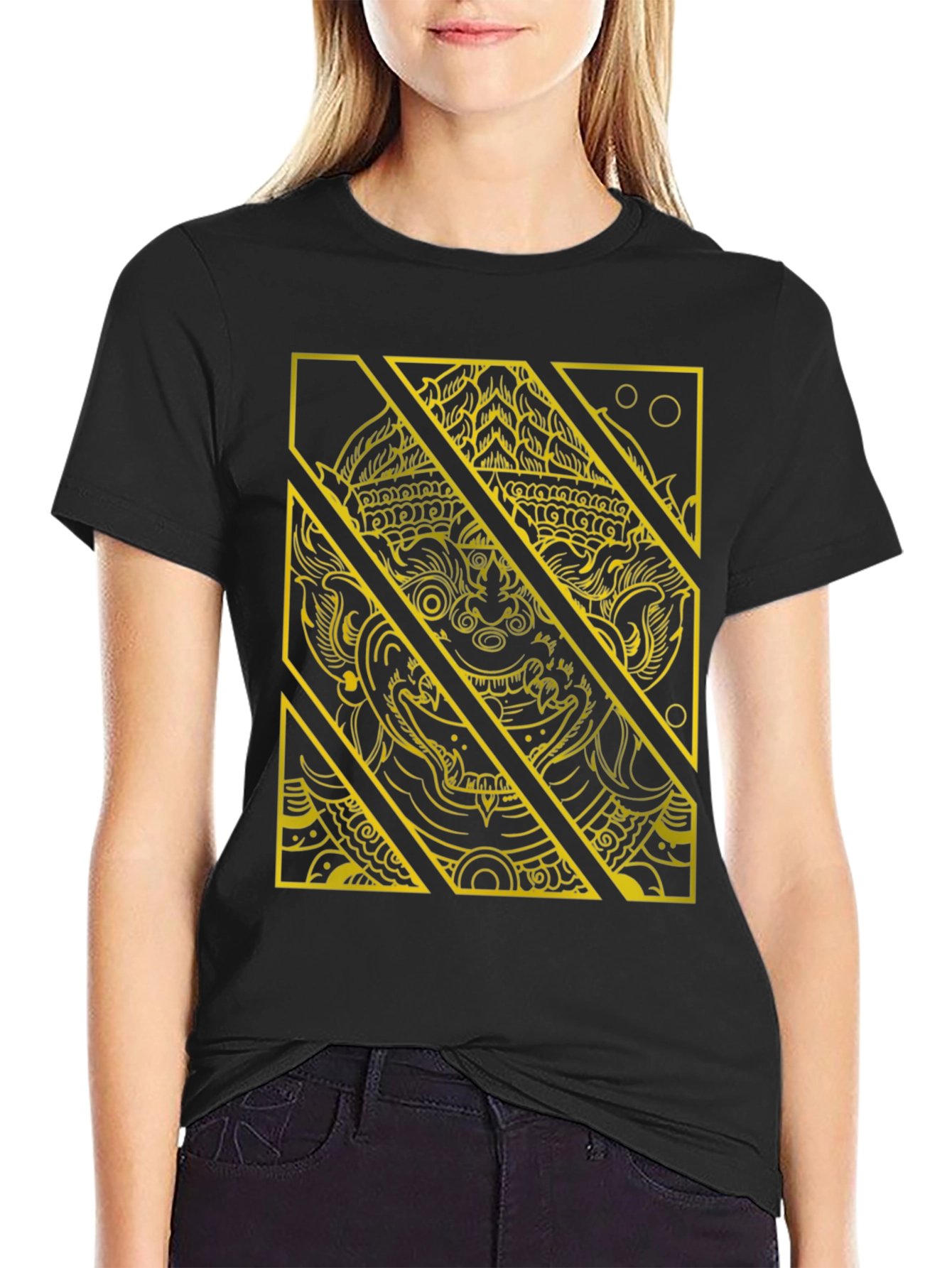 Hanuman Graphic T-Shirt - Streetwear Design