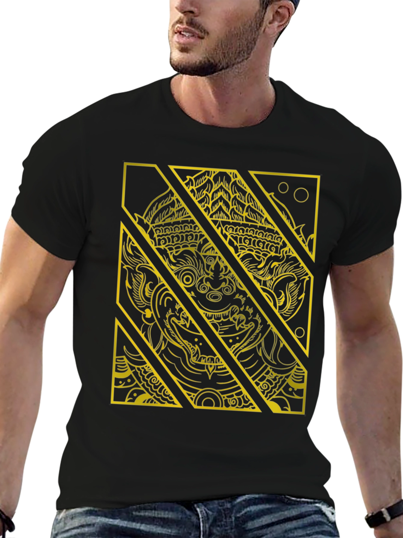 Hanuman Graphic T-Shirt - Streetwear Design