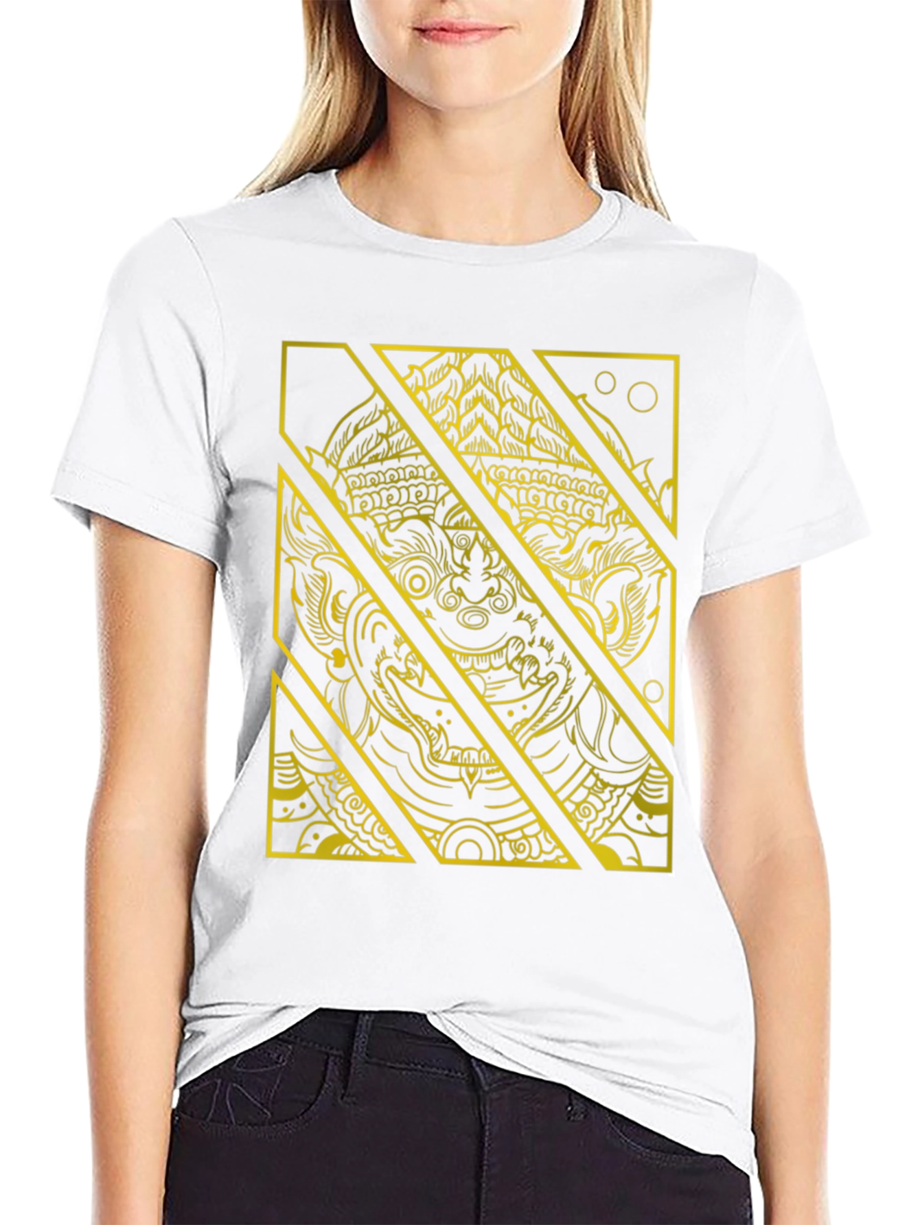 Hanuman Graphic T-Shirt - Streetwear Design