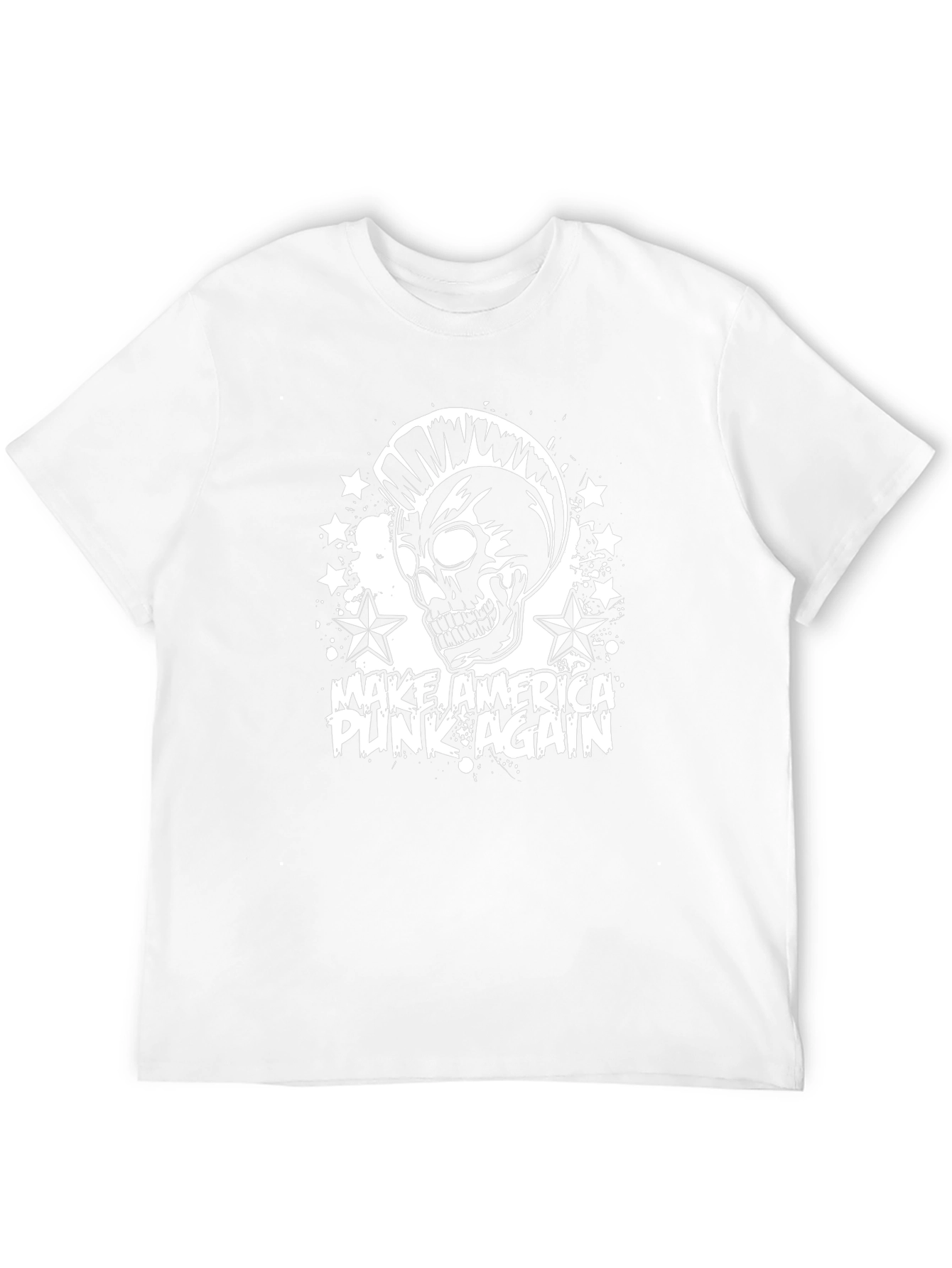 Make America Punk Again Black Graphic T-Shirt