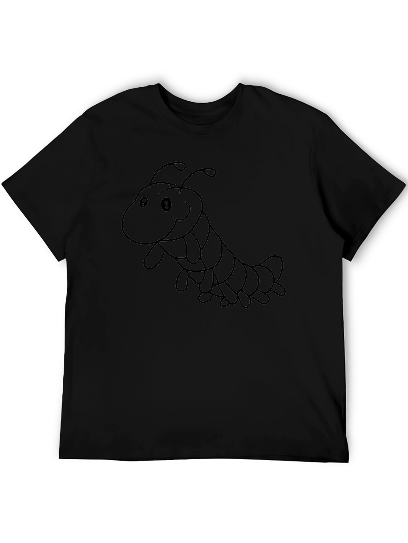 Cartoon Caterpillar Graphic Tee