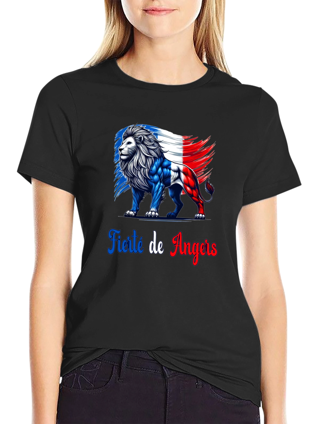 Fierté de Angers Lion Graphic Tee