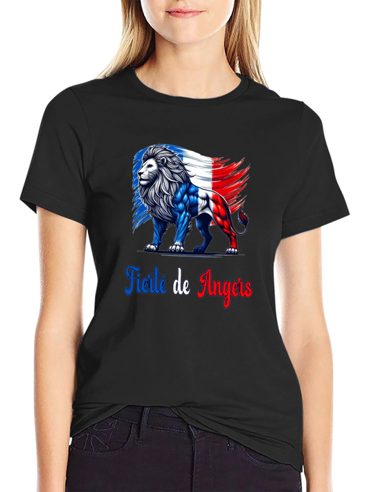 Fierté de Angers Lion Graphic Tee