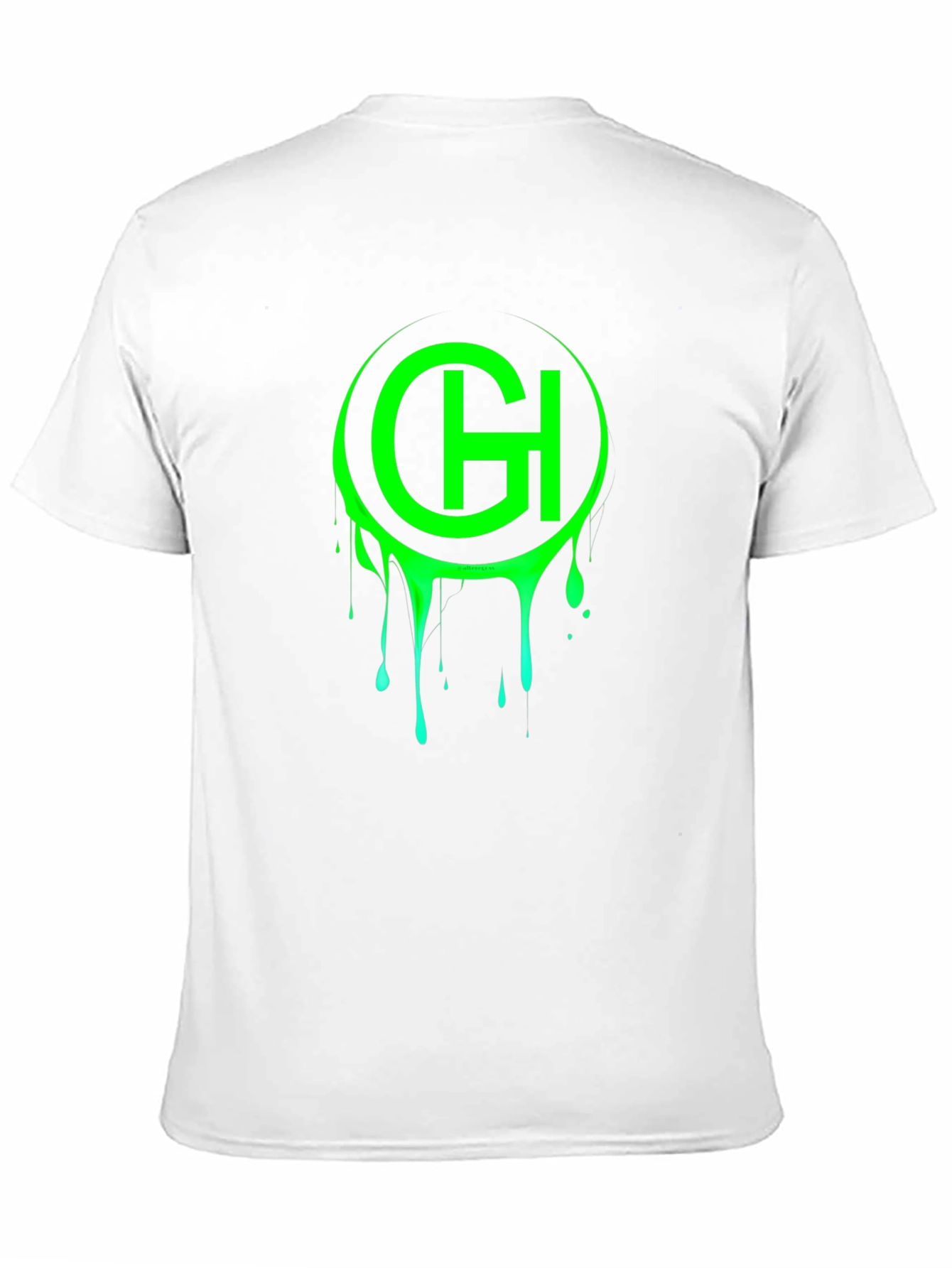Green Slime Logo Graphic T-Shirt