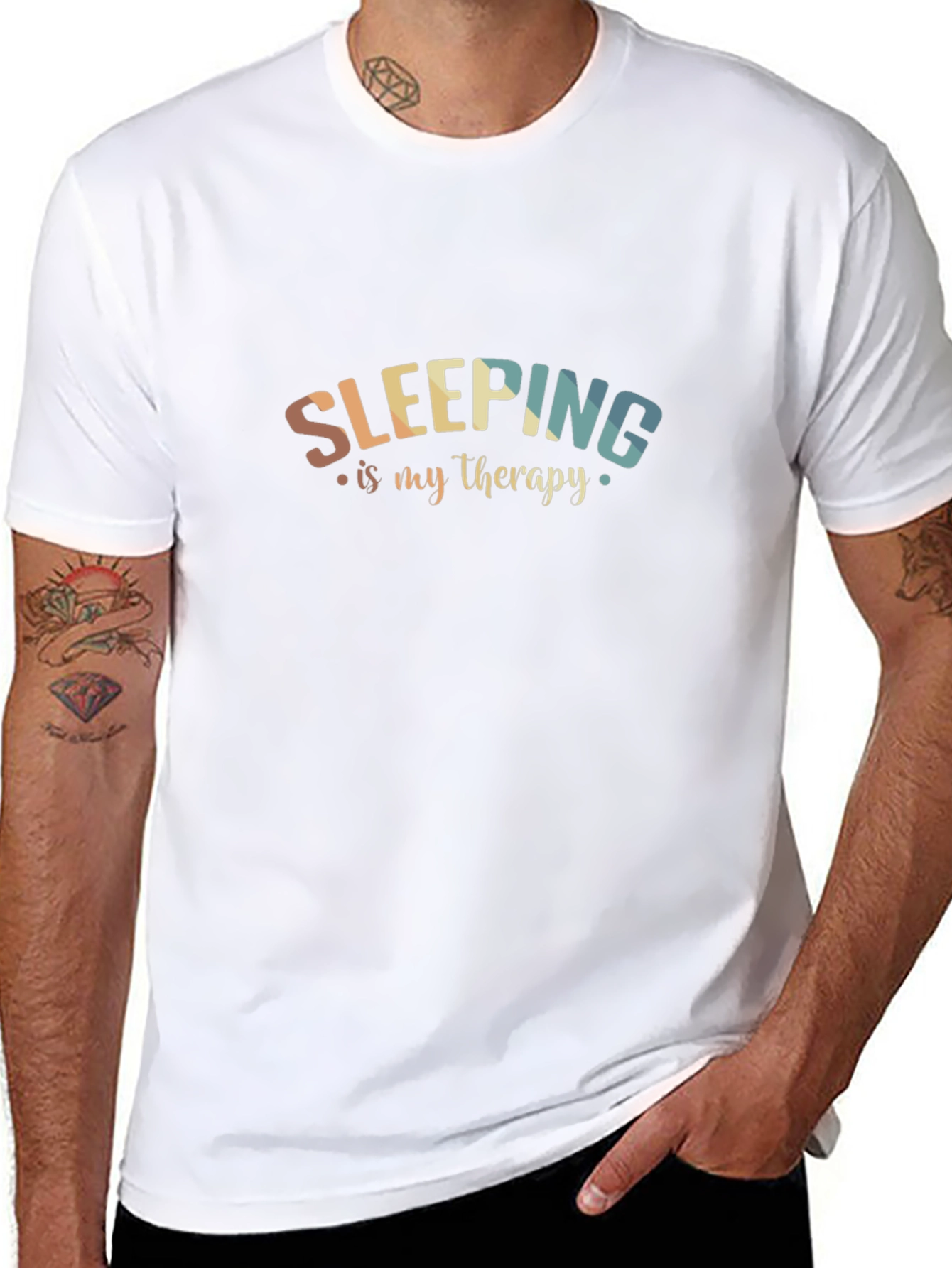 Sleeping Is My Therapy Graphic T-Shirt