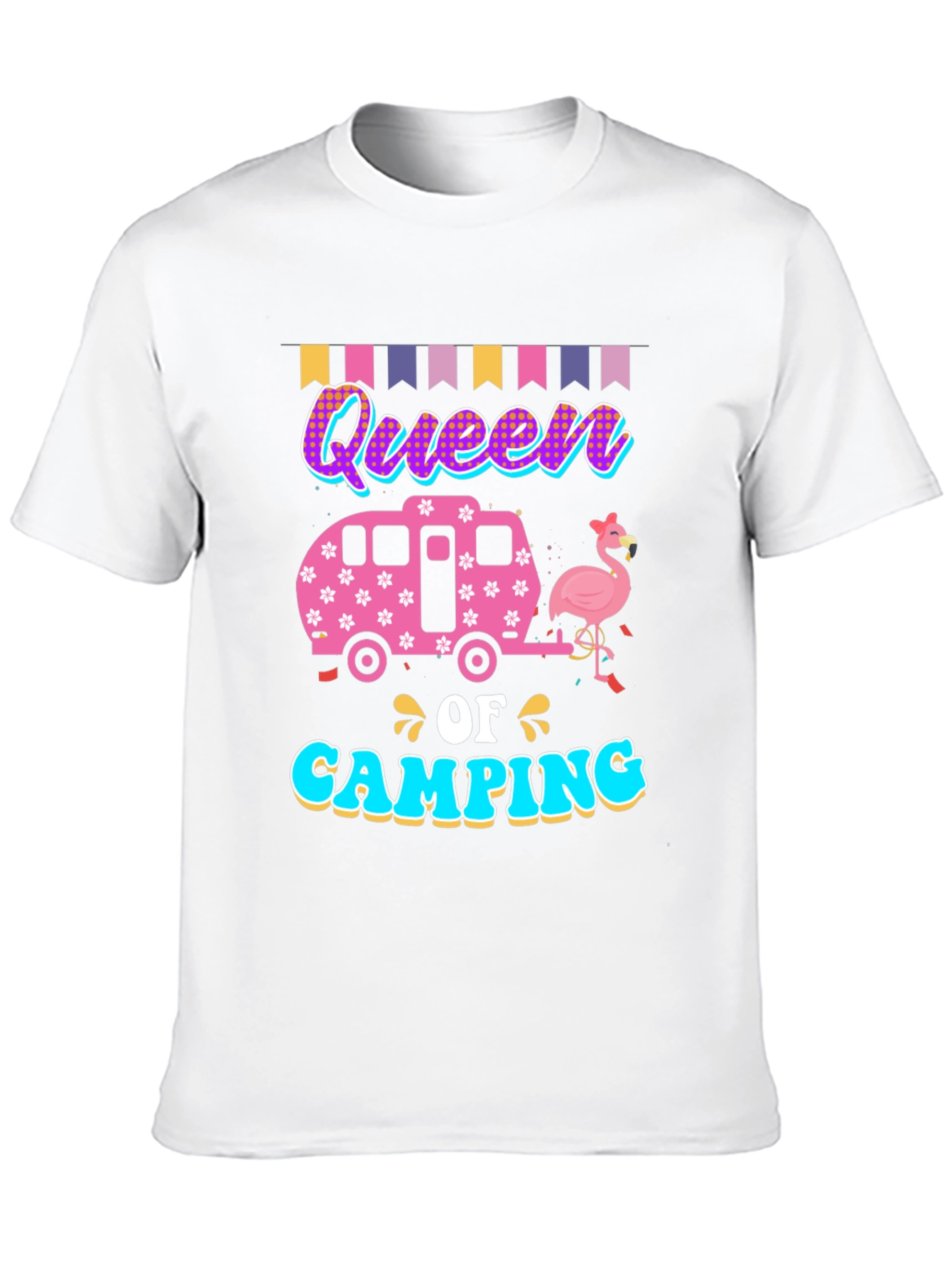 Queen of Camping Graphic T-Shirt