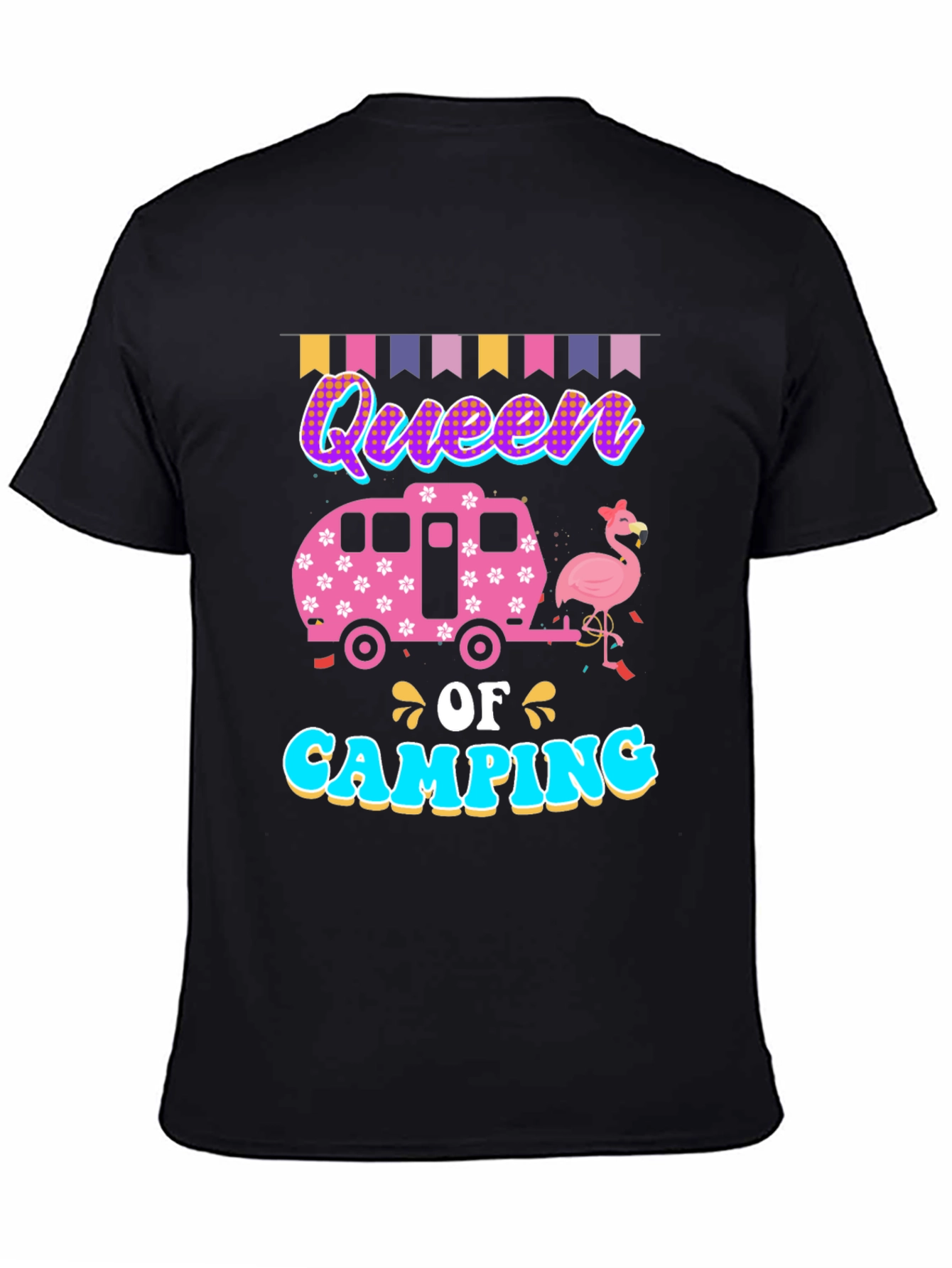 Queen of Camping Graphic T-Shirt