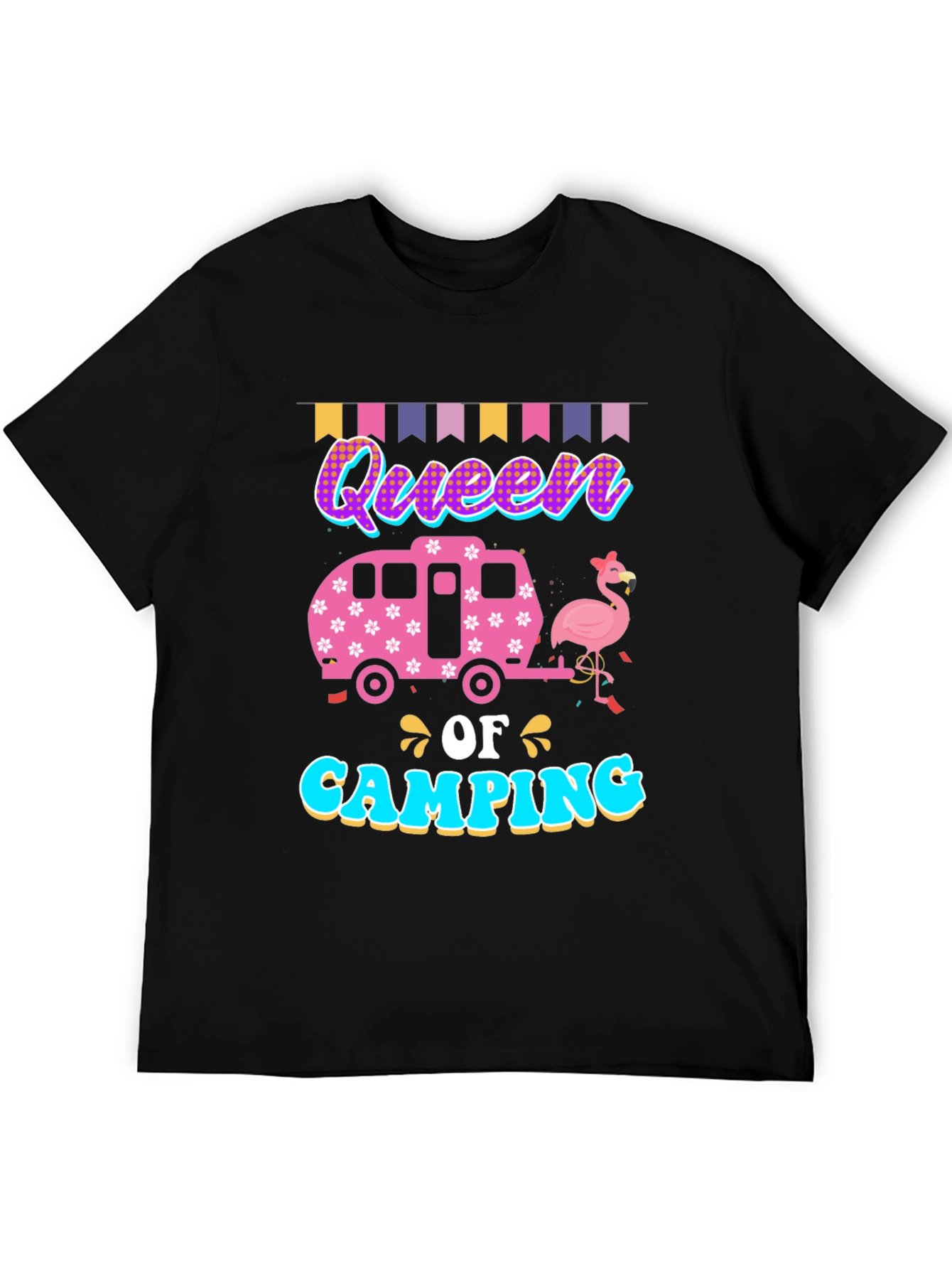 Queen of Camping Graphic T-Shirt