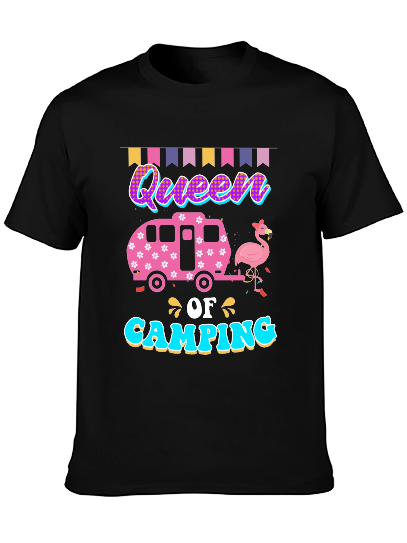 Queen of Camping Graphic T-Shirt