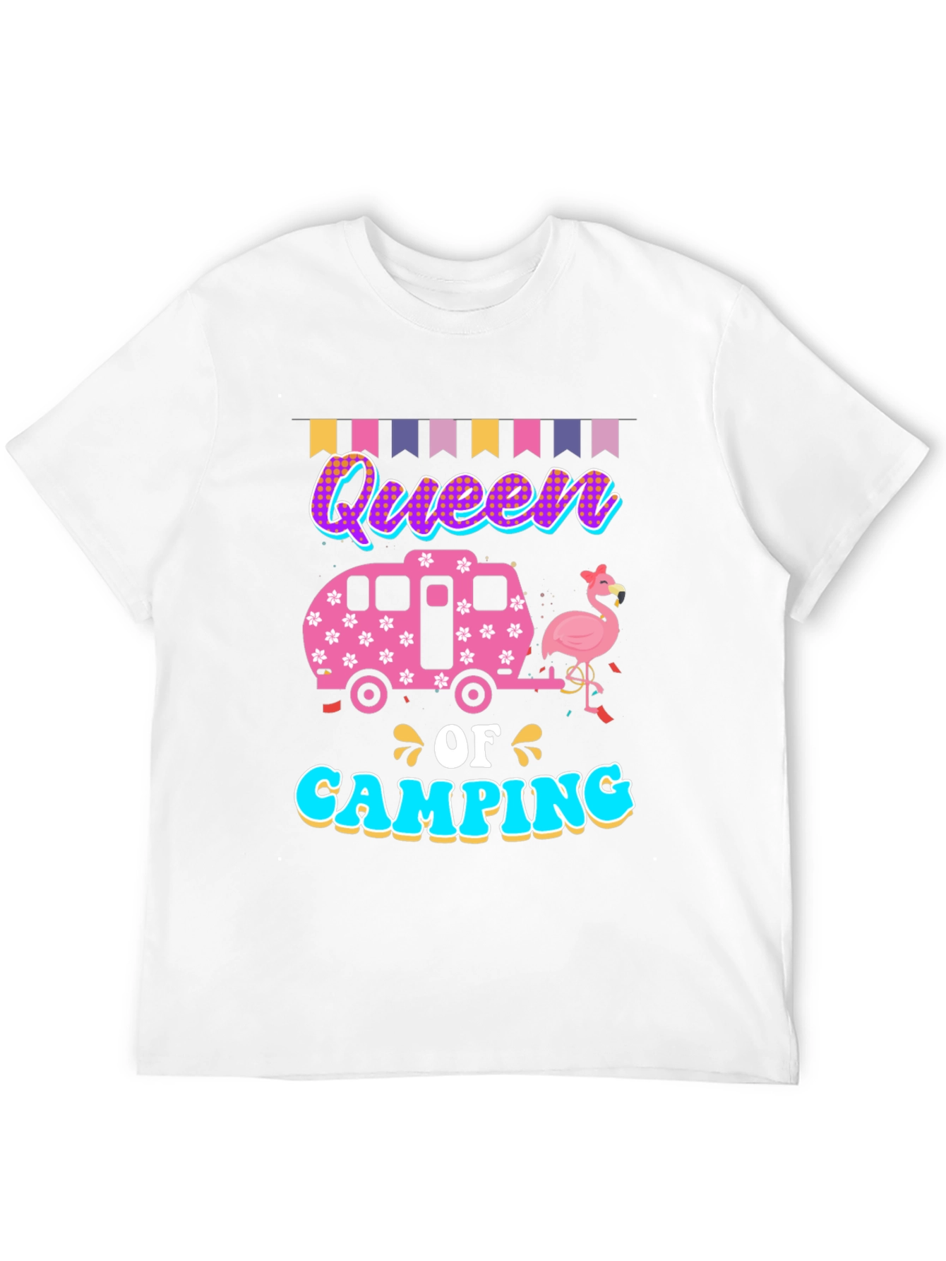 Queen of Camping Graphic T-Shirt