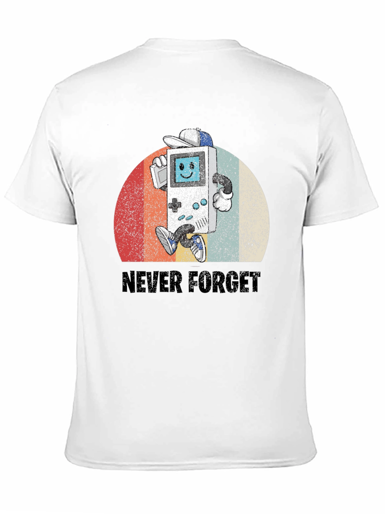 Retro Gamer T-Shirt - Never Forget