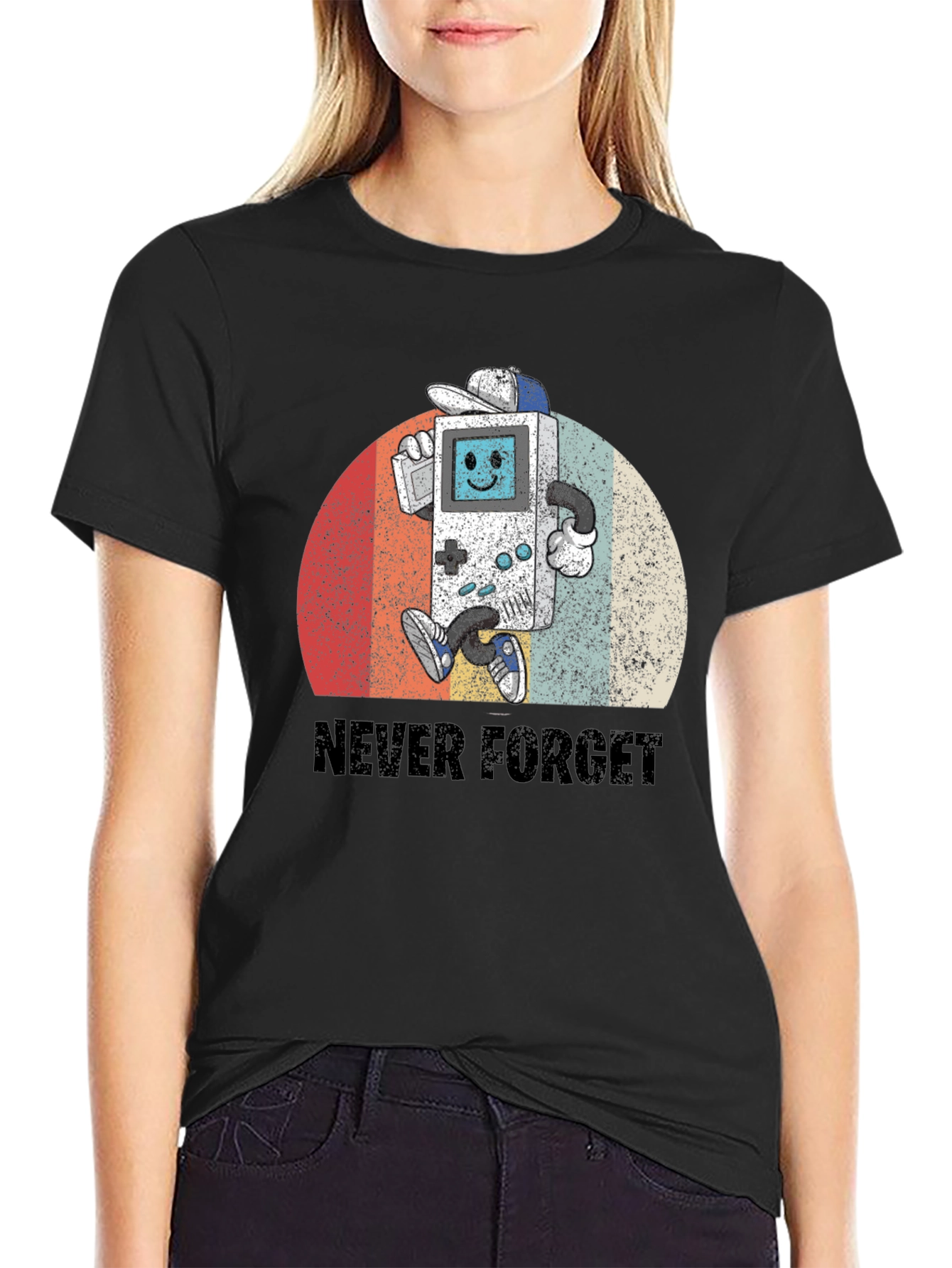 Retro Gamer T-Shirt - Never Forget