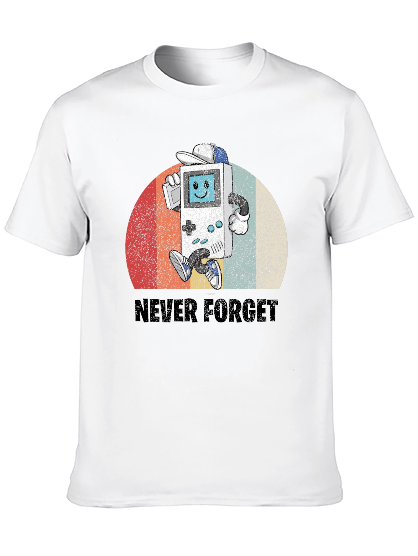 Retro Gamer T-Shirt - Never Forget