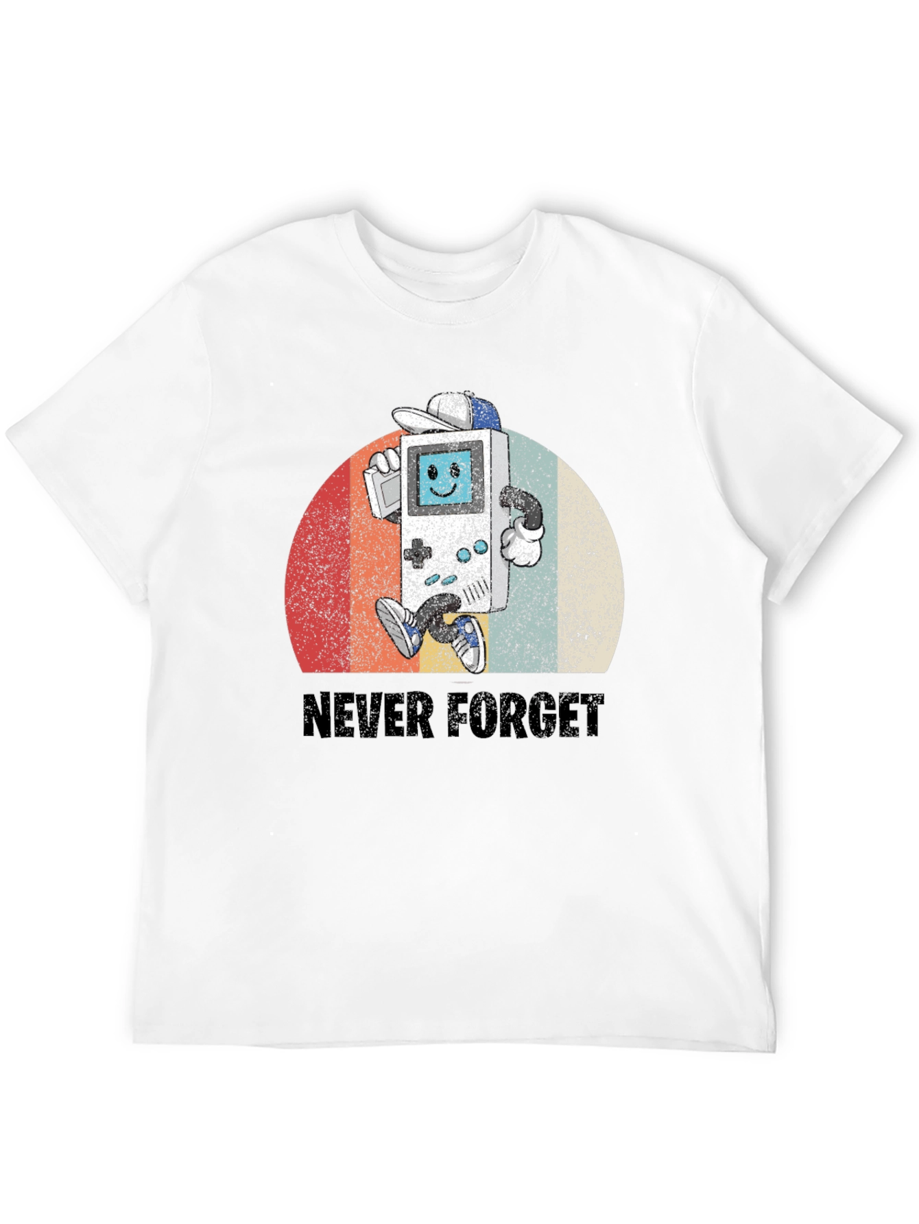 Retro Gamer T-Shirt - Never Forget