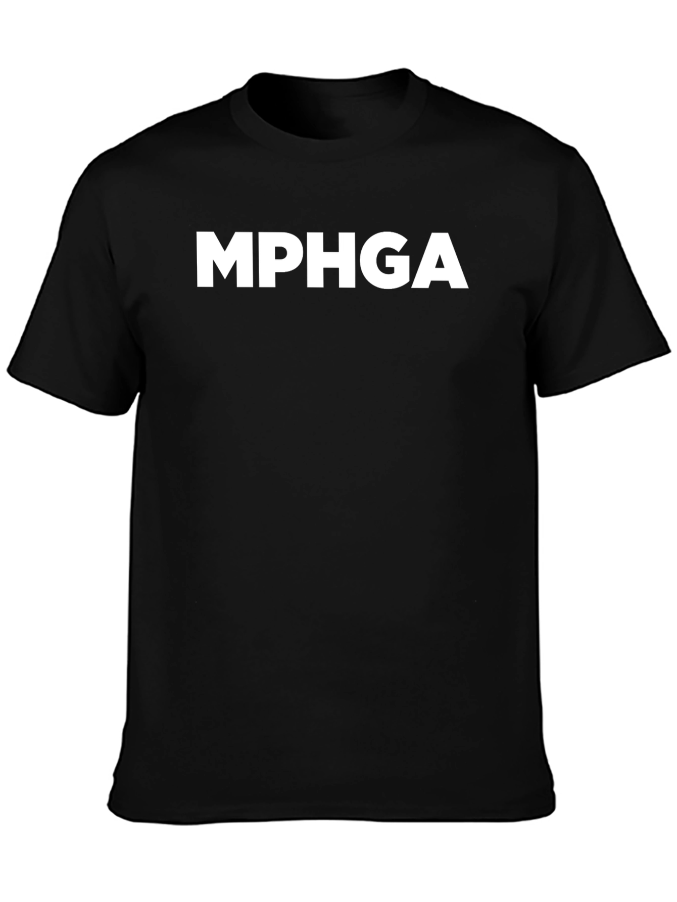 MPGHA Black Graphic Tee