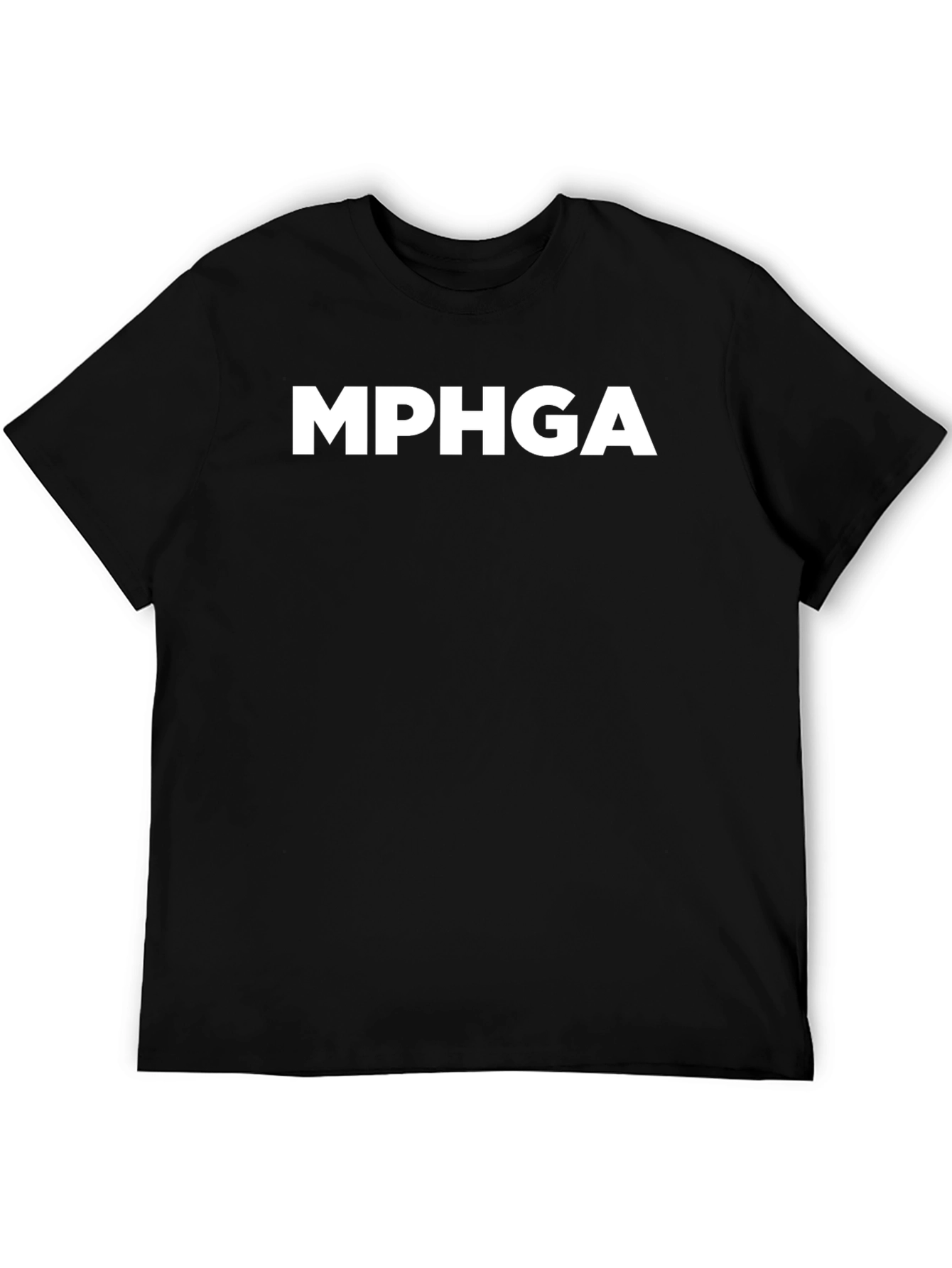 MPGHA Black Graphic Tee