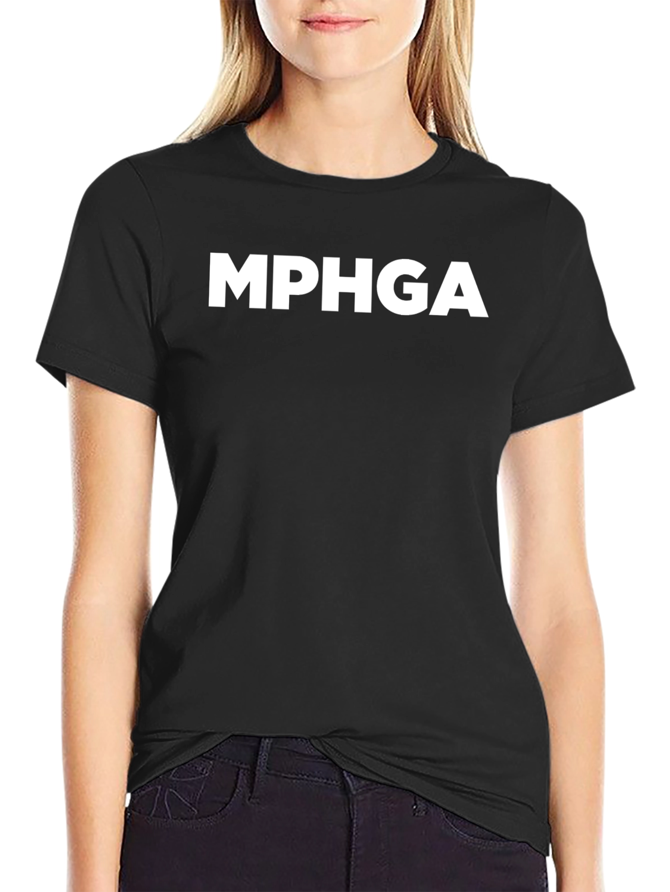 MPGHA Black Graphic Tee
