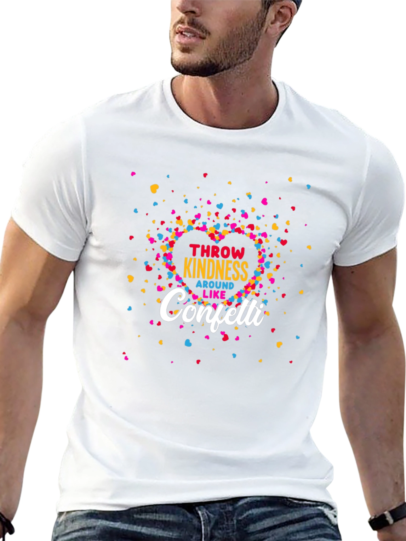 Kindness Confetti Graphic Tee