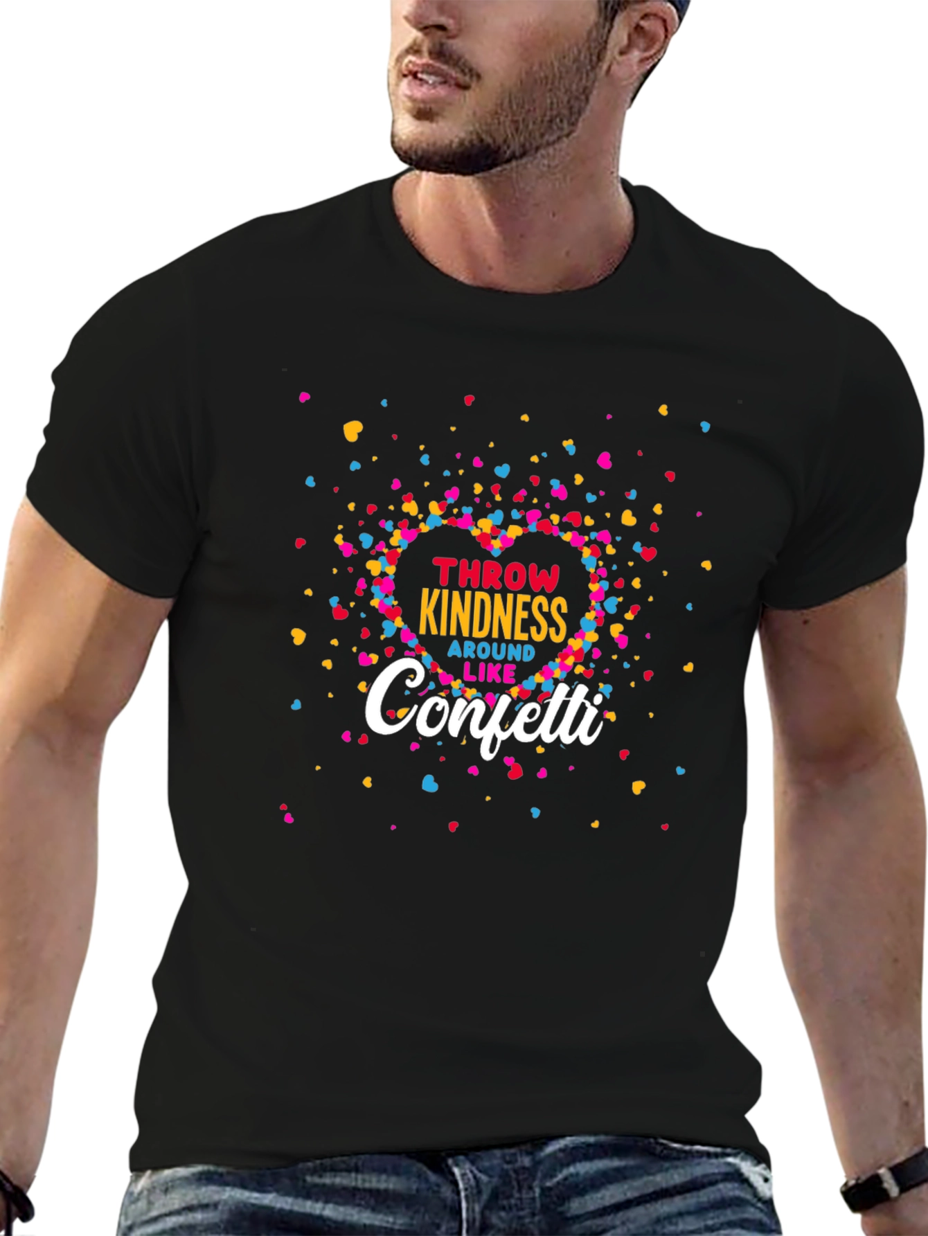 Kindness Confetti Graphic Tee