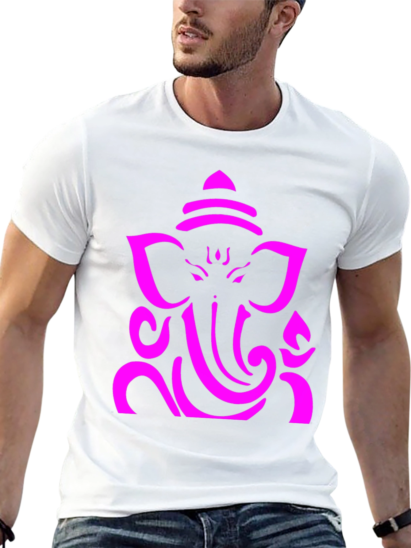 Ganesh Graphic Tee - Stylish Spiritual T-Shirt