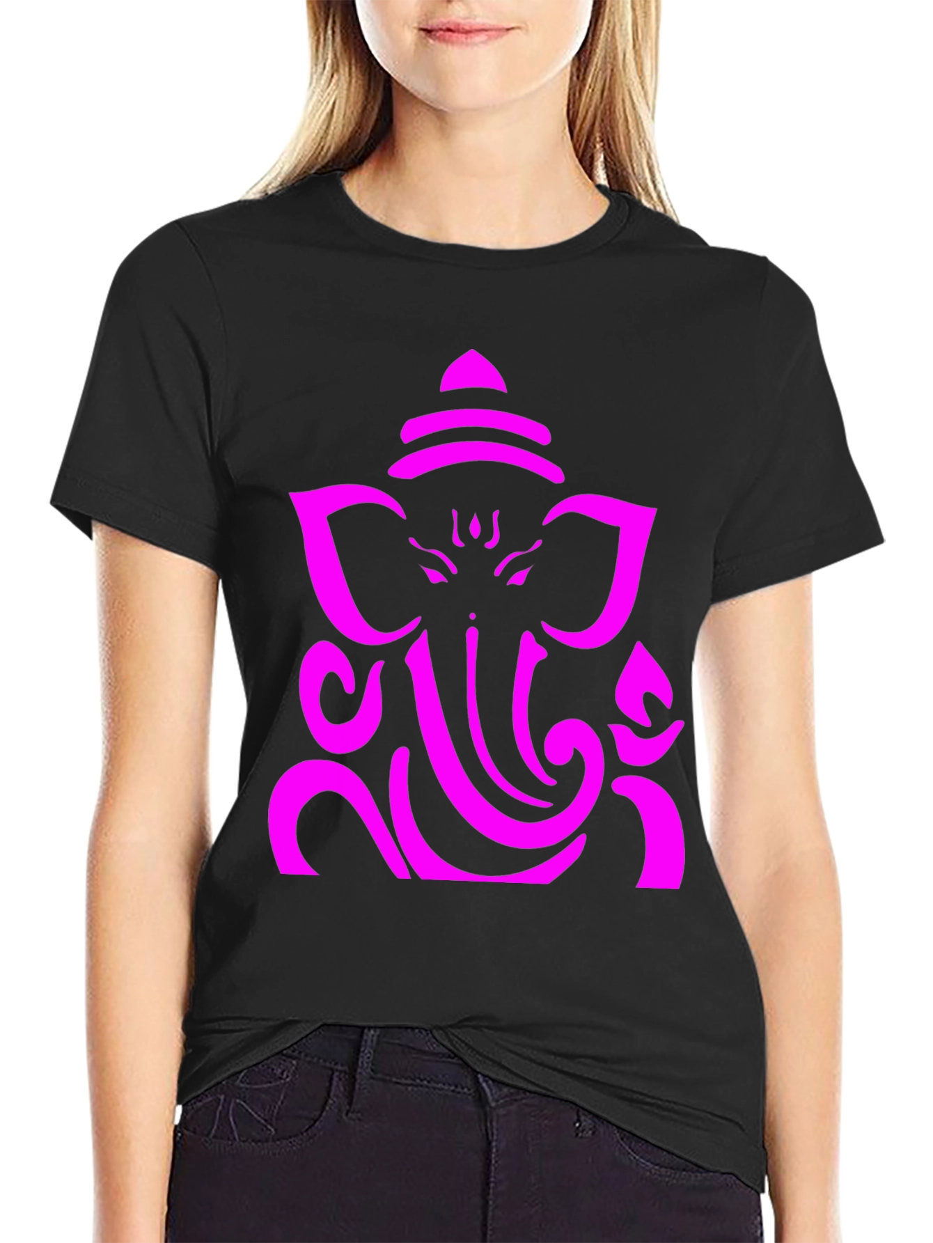 Ganesh Graphic Tee - Stylish Spiritual T-Shirt