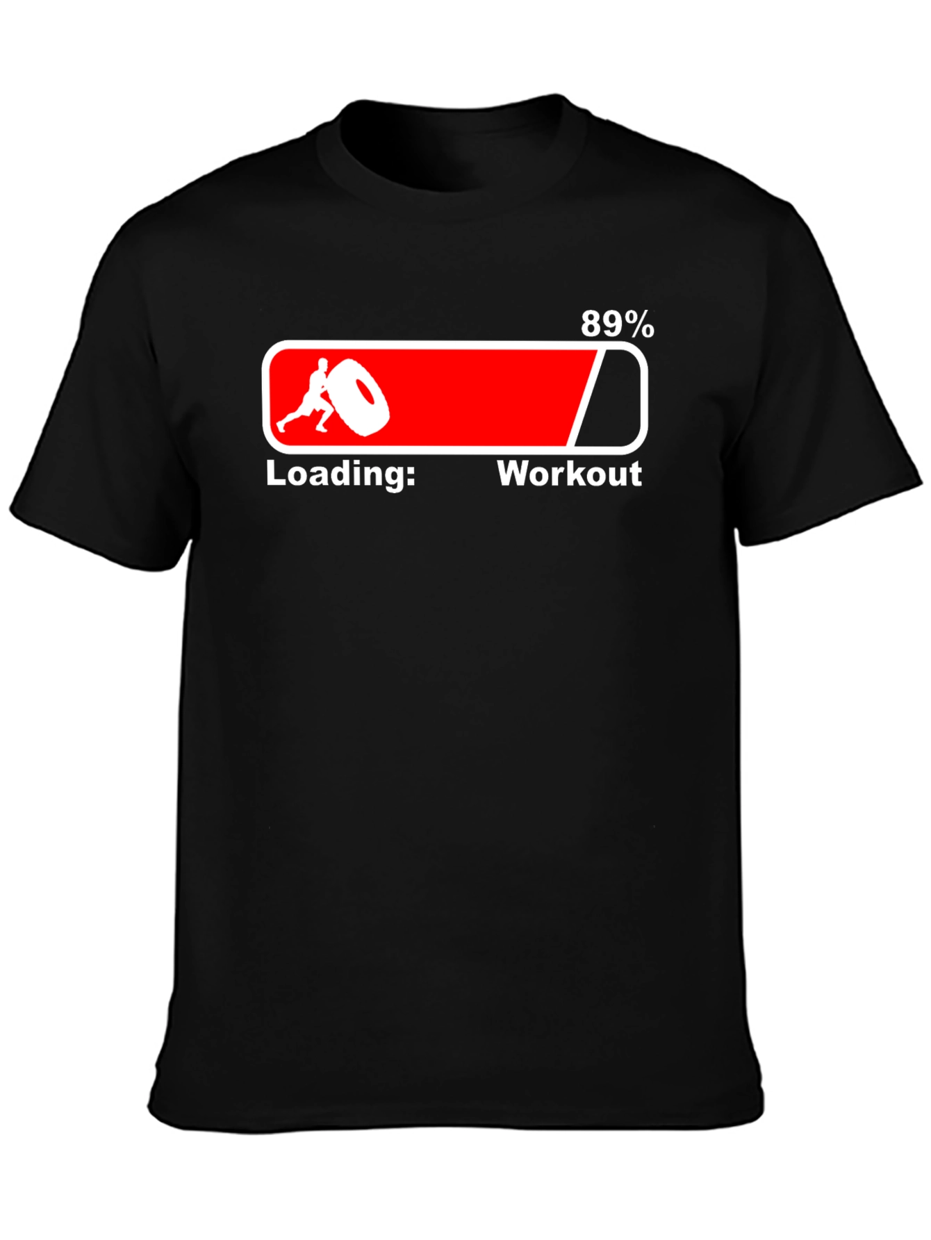 Workout Loading Mens Graphic T-Shirt