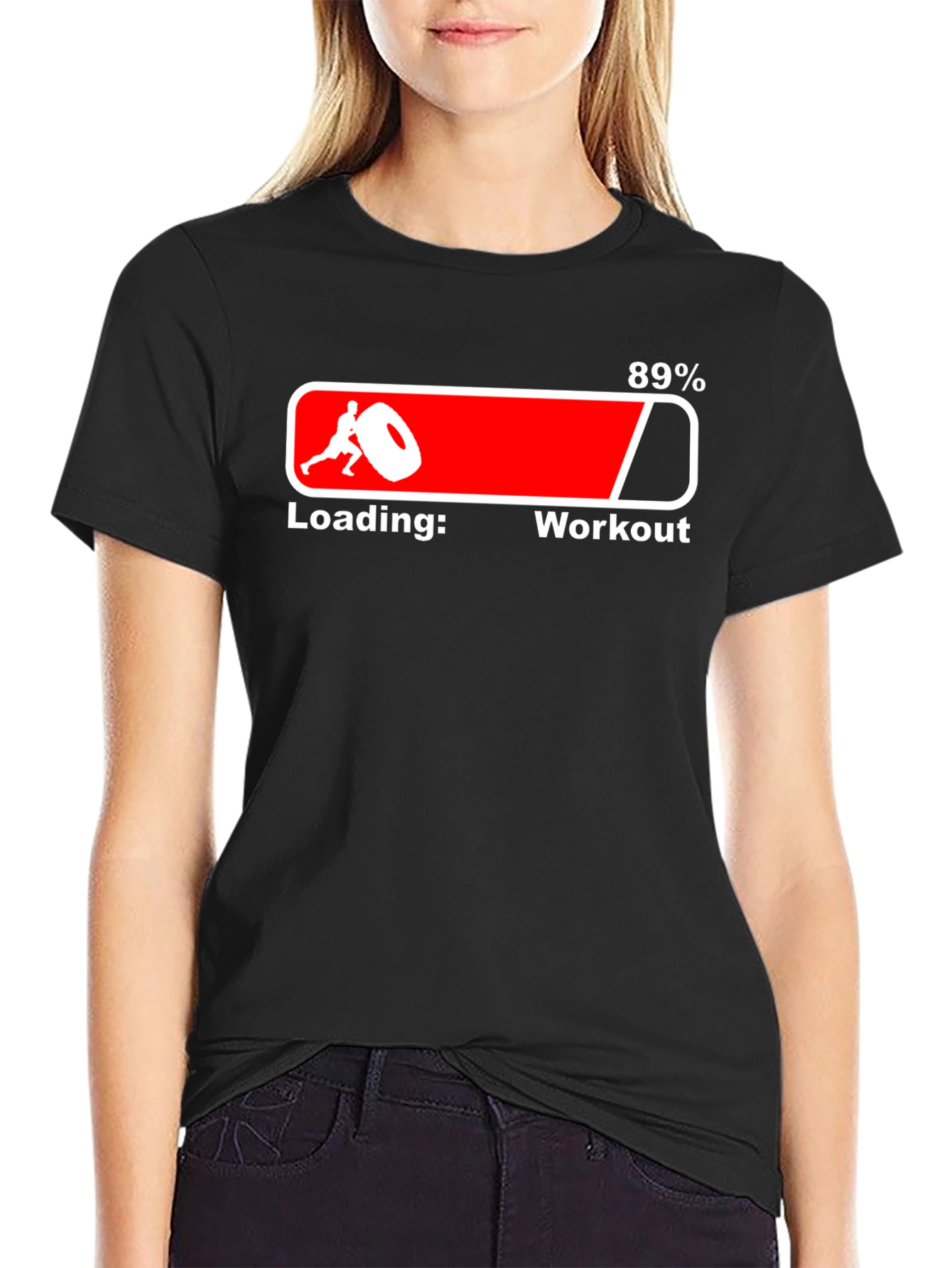Workout Loading Mens Graphic T-Shirt