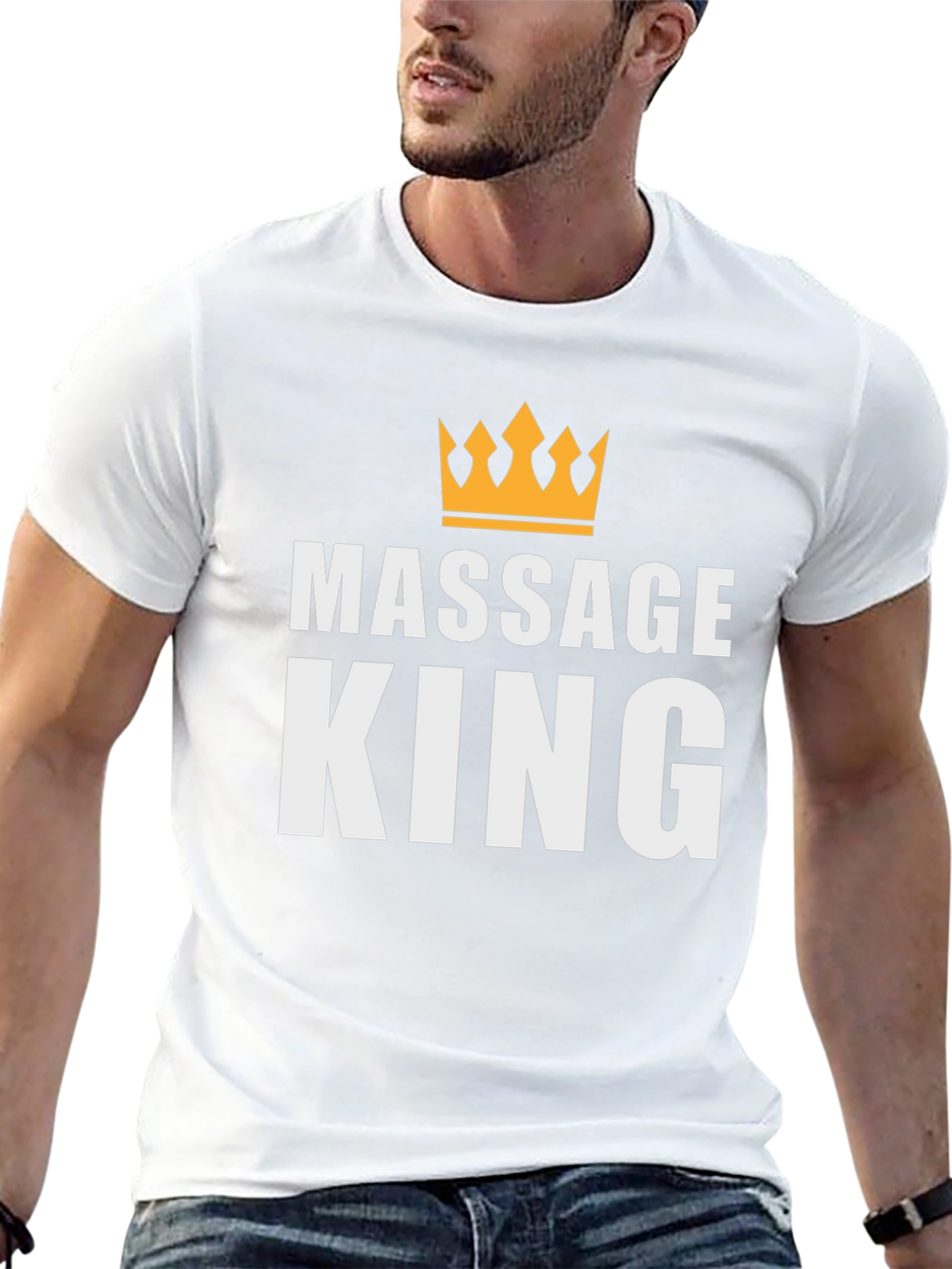 Massage King T-Shirt - Relaxing Comfort